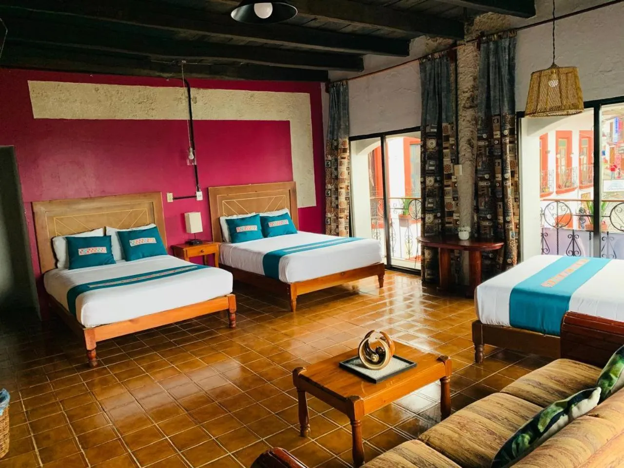 Bed in Posada La Plazuela