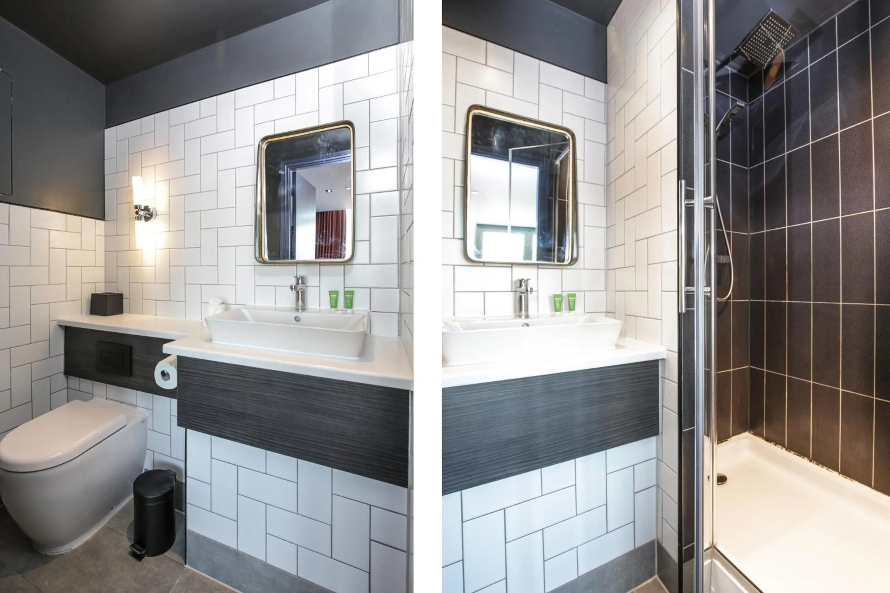 Shower in Ropewalks Hotel