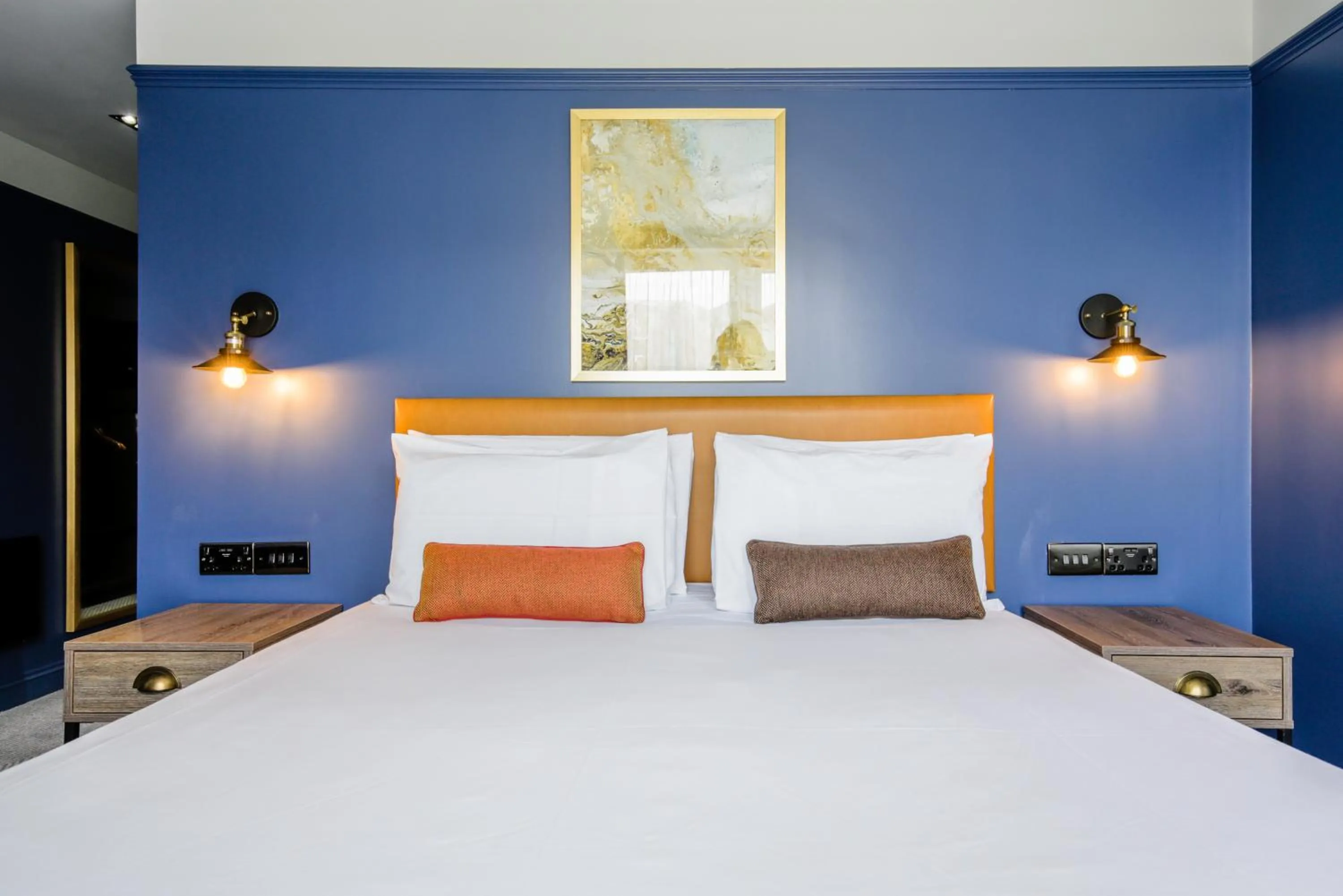 Bed in Ropewalks Hotel