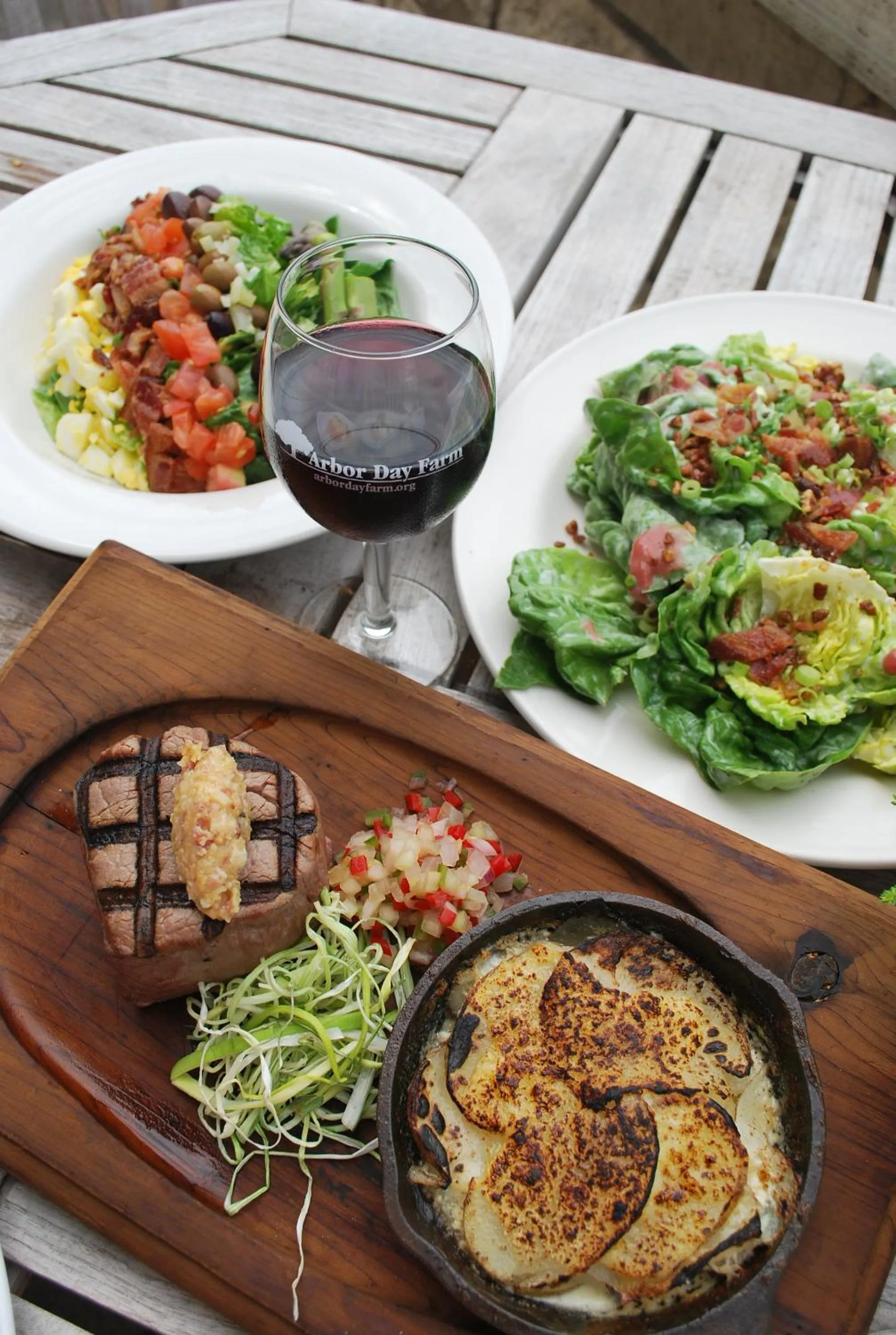 Food close-up in Lied Lodge at Arbor Day Farm