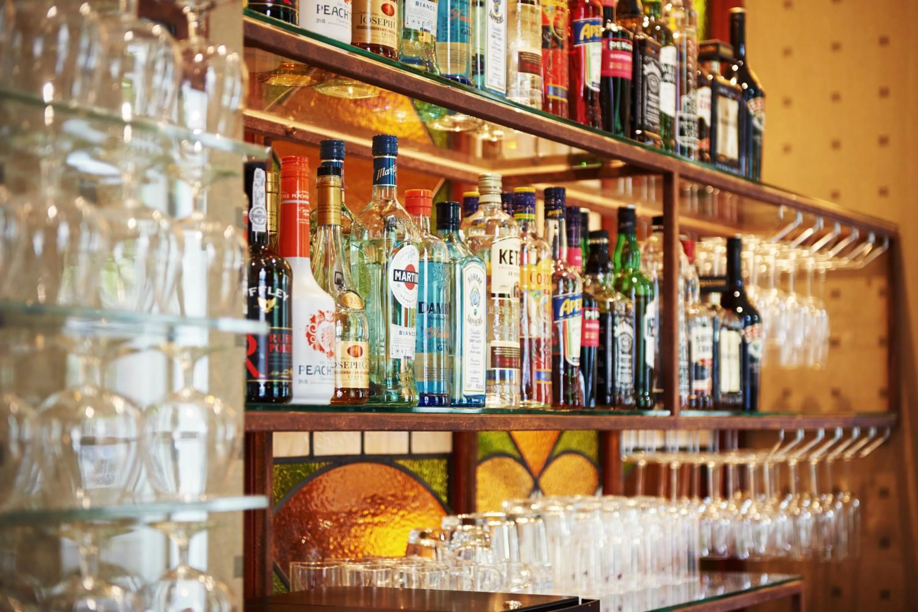 Alcoholic drinks in Banks Mansion - All Inclusive Boutique Hotel