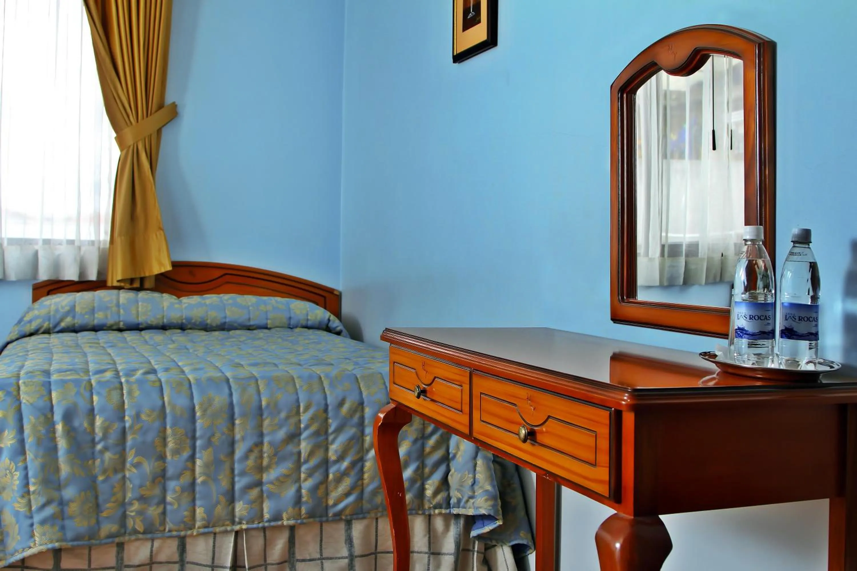 Bed in Hotel Yanuncay