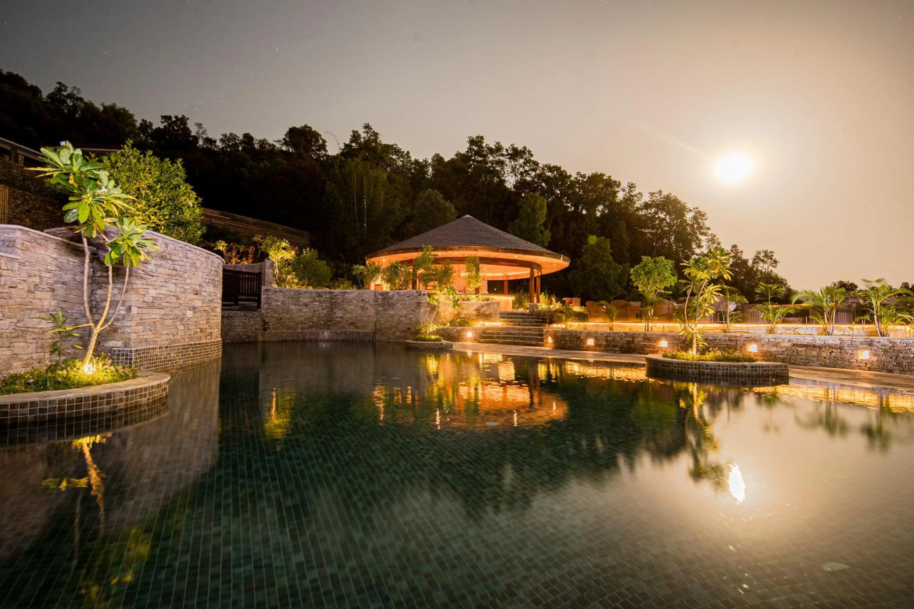 Swimming pool in Dorje's Resort and Spa