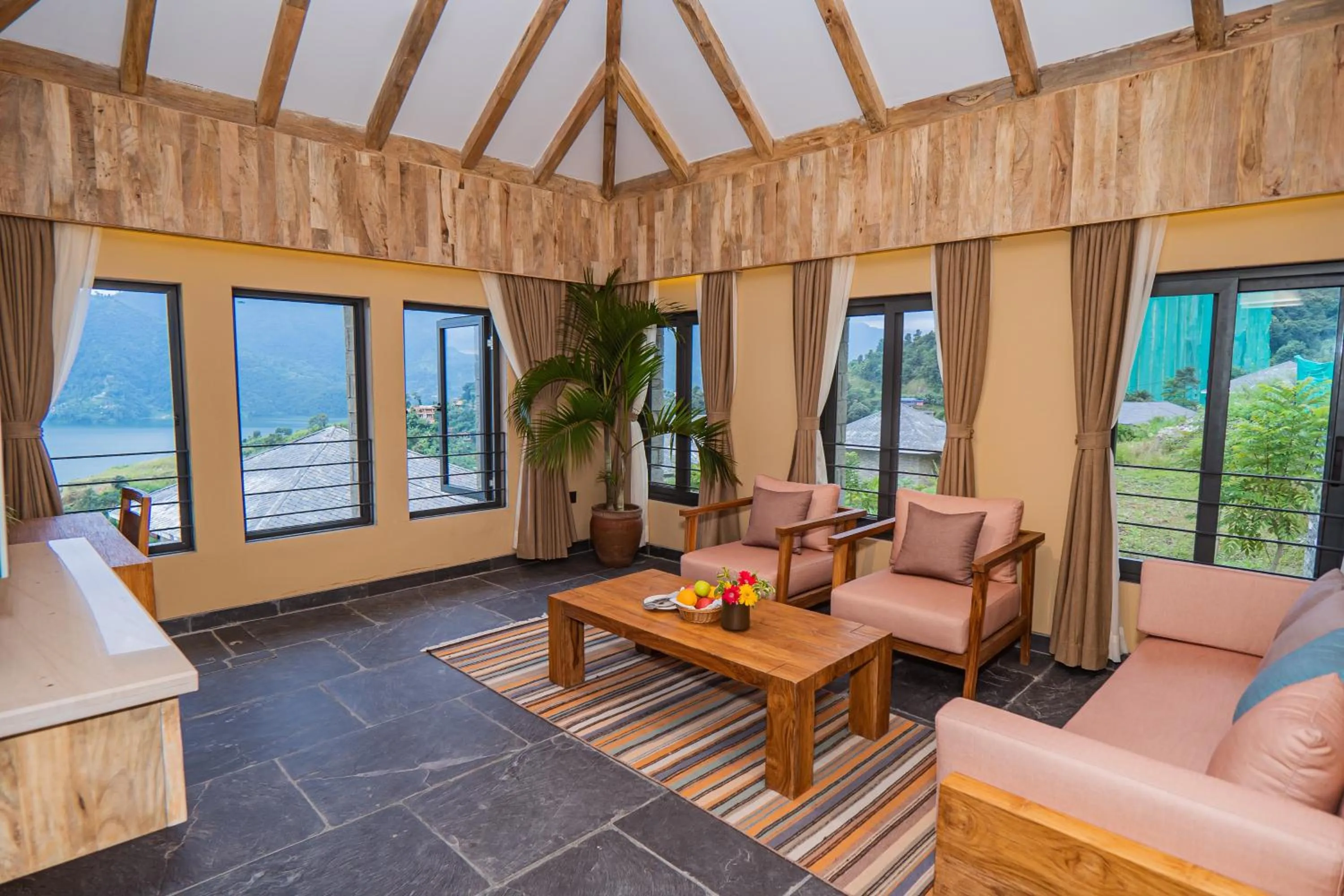 Living room in Dorje's Resort and Spa