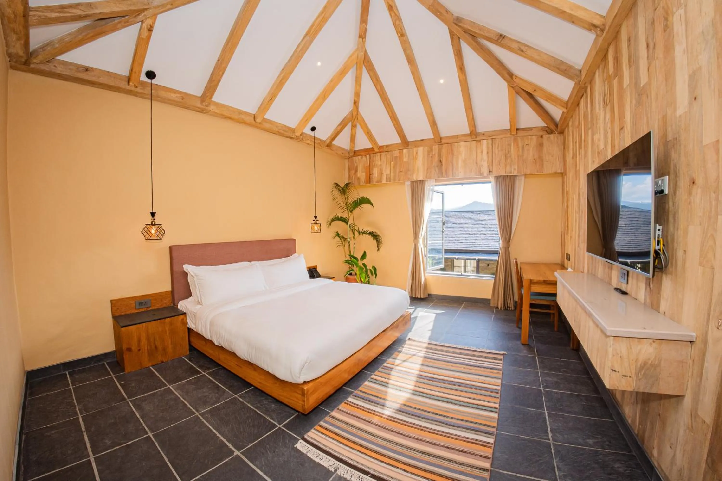 Bedroom, Bed in Dorje's Resort and Spa