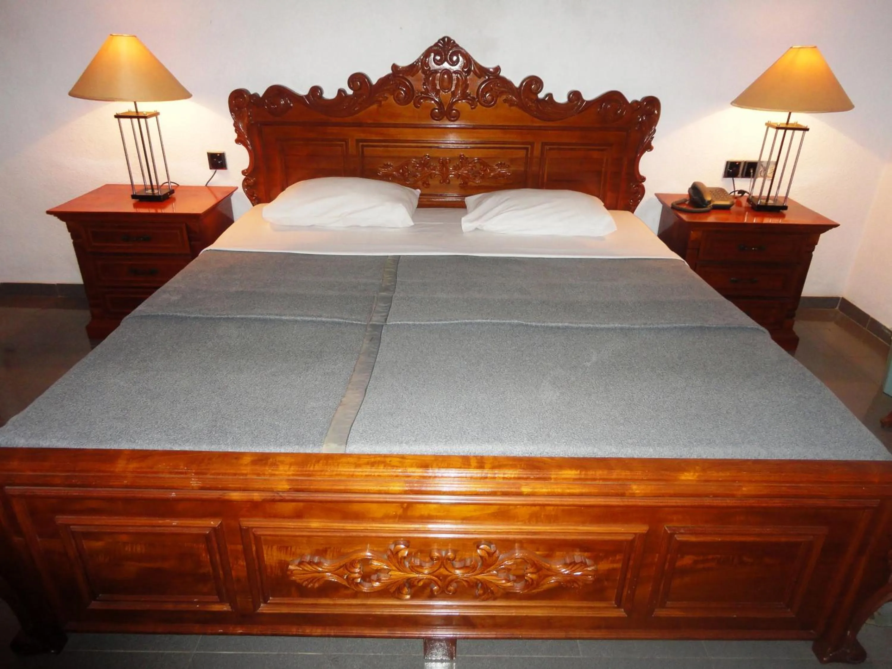 Bed in Hotel Country Comfort