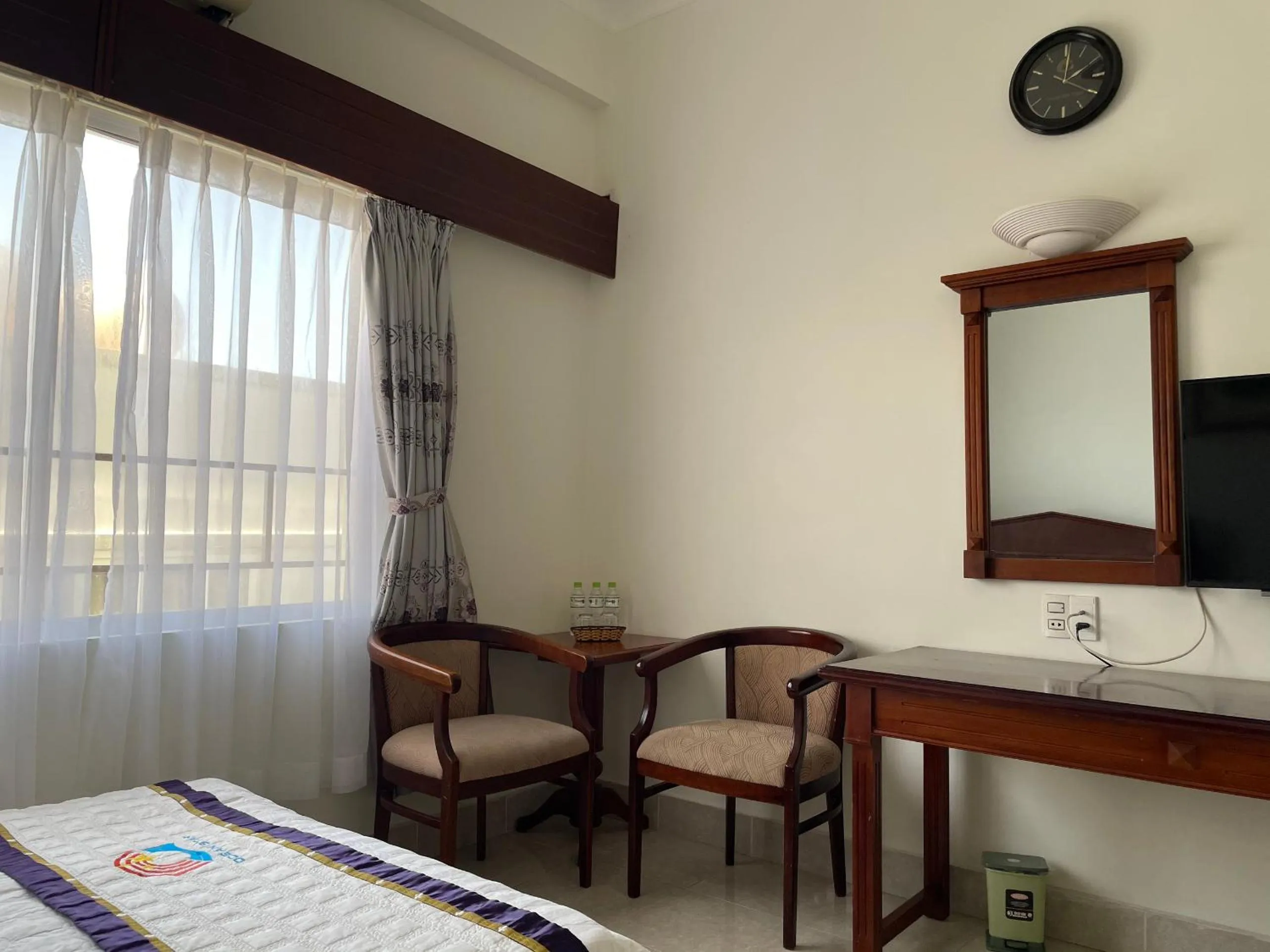 Bed in Ocean Star Hotel