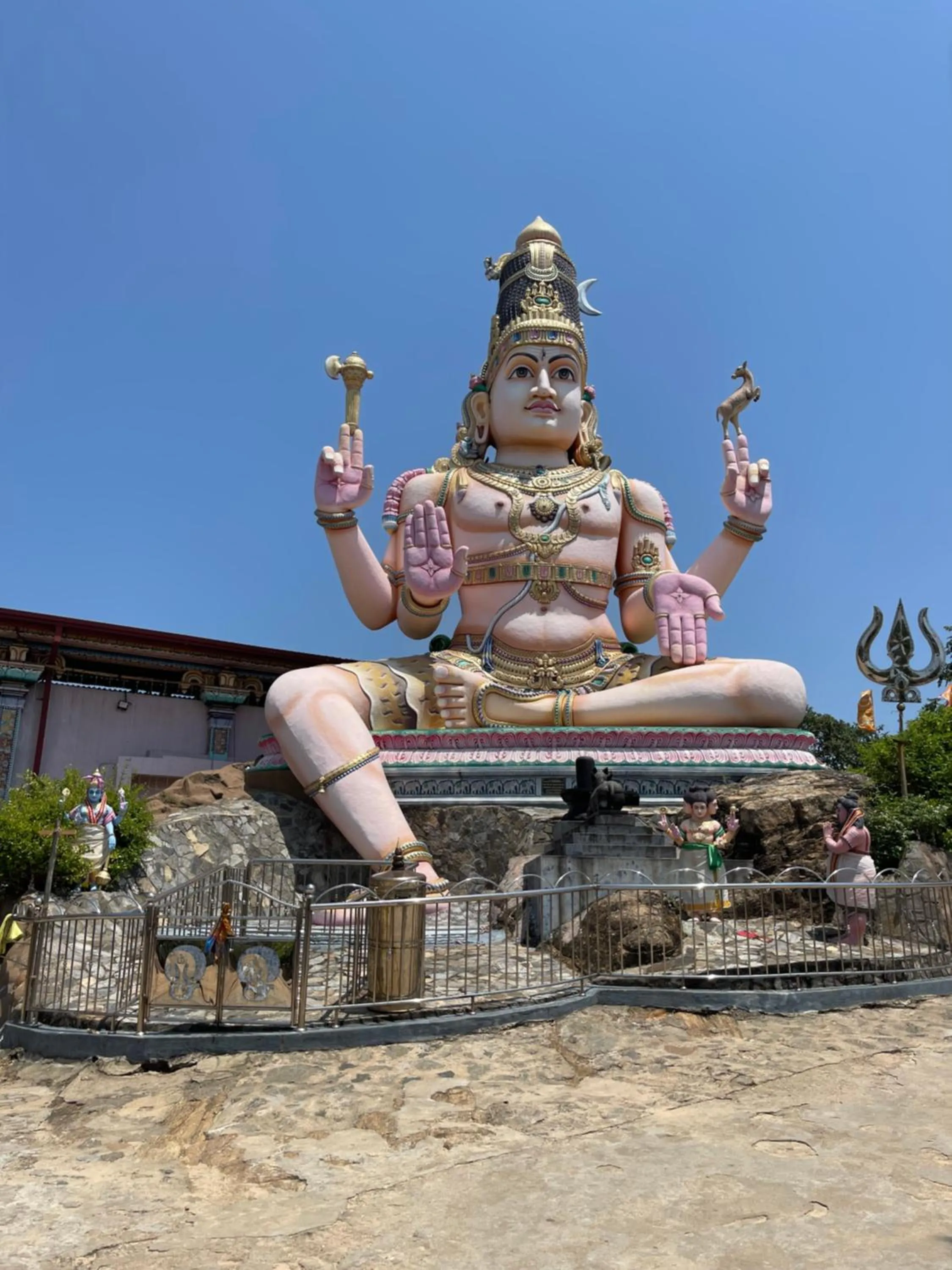 Property building in Anandas Beach Resort