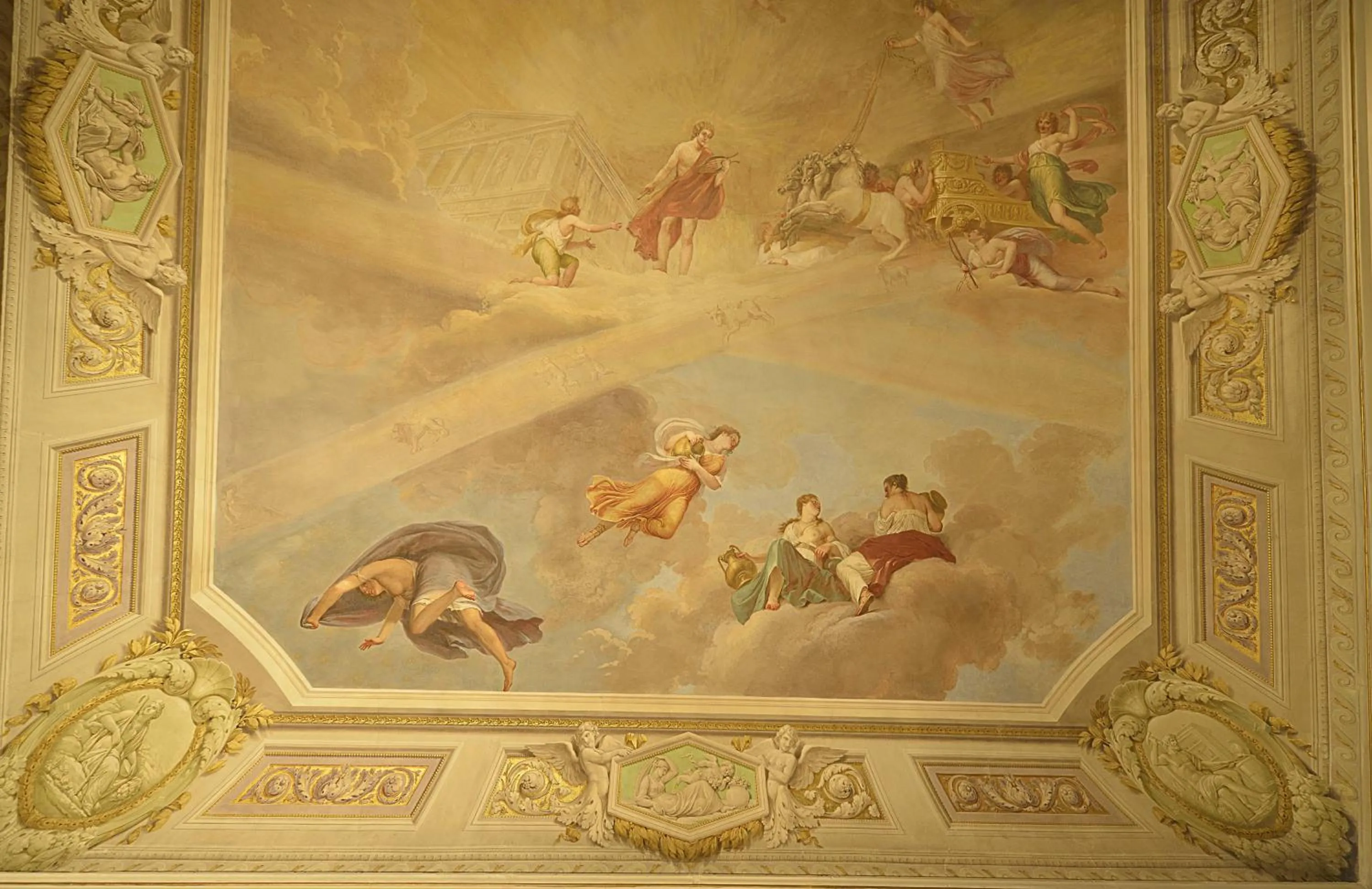 Decorative detail in Palazzo Guicciardini