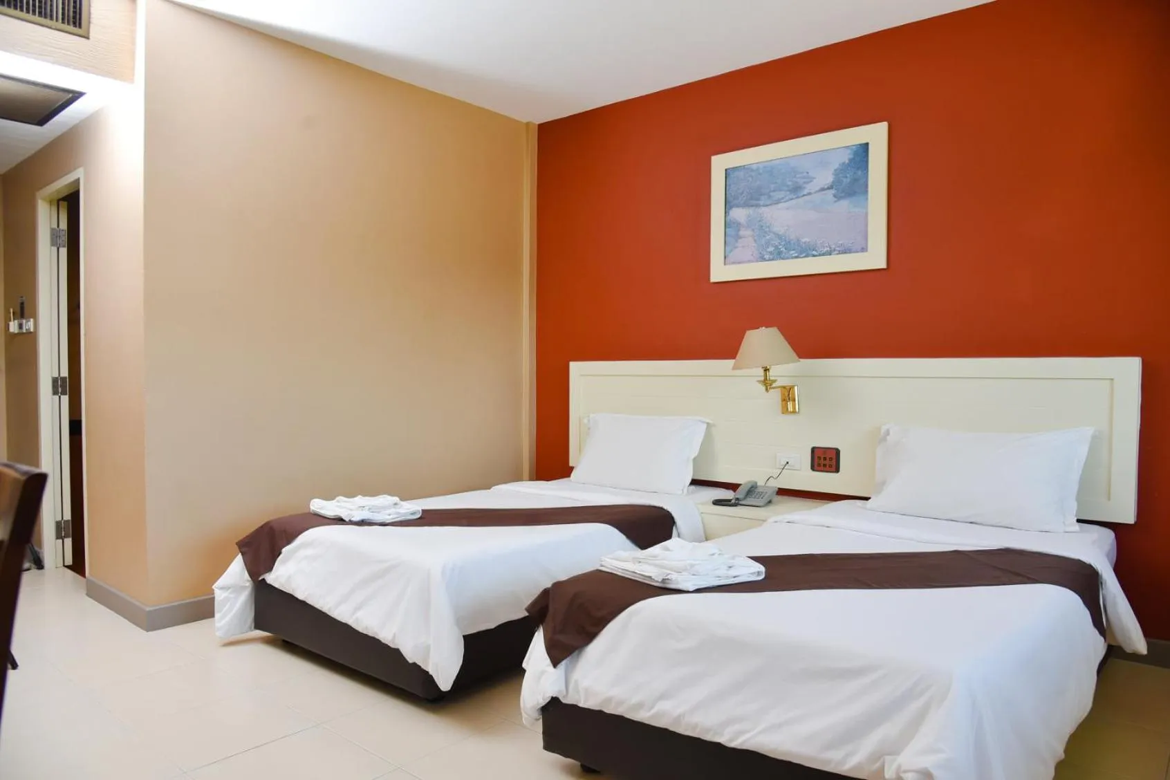 Property building, Bed in Nipa Garden Hotel