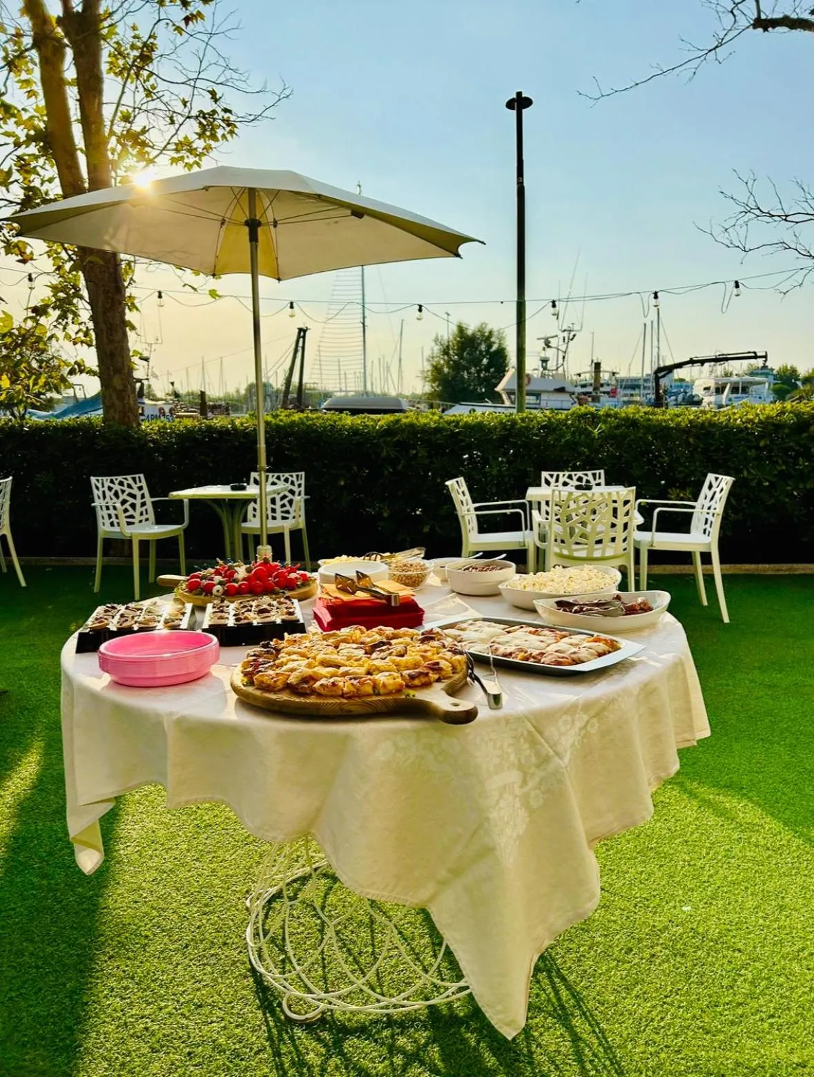 Garden in Hotel Baltic