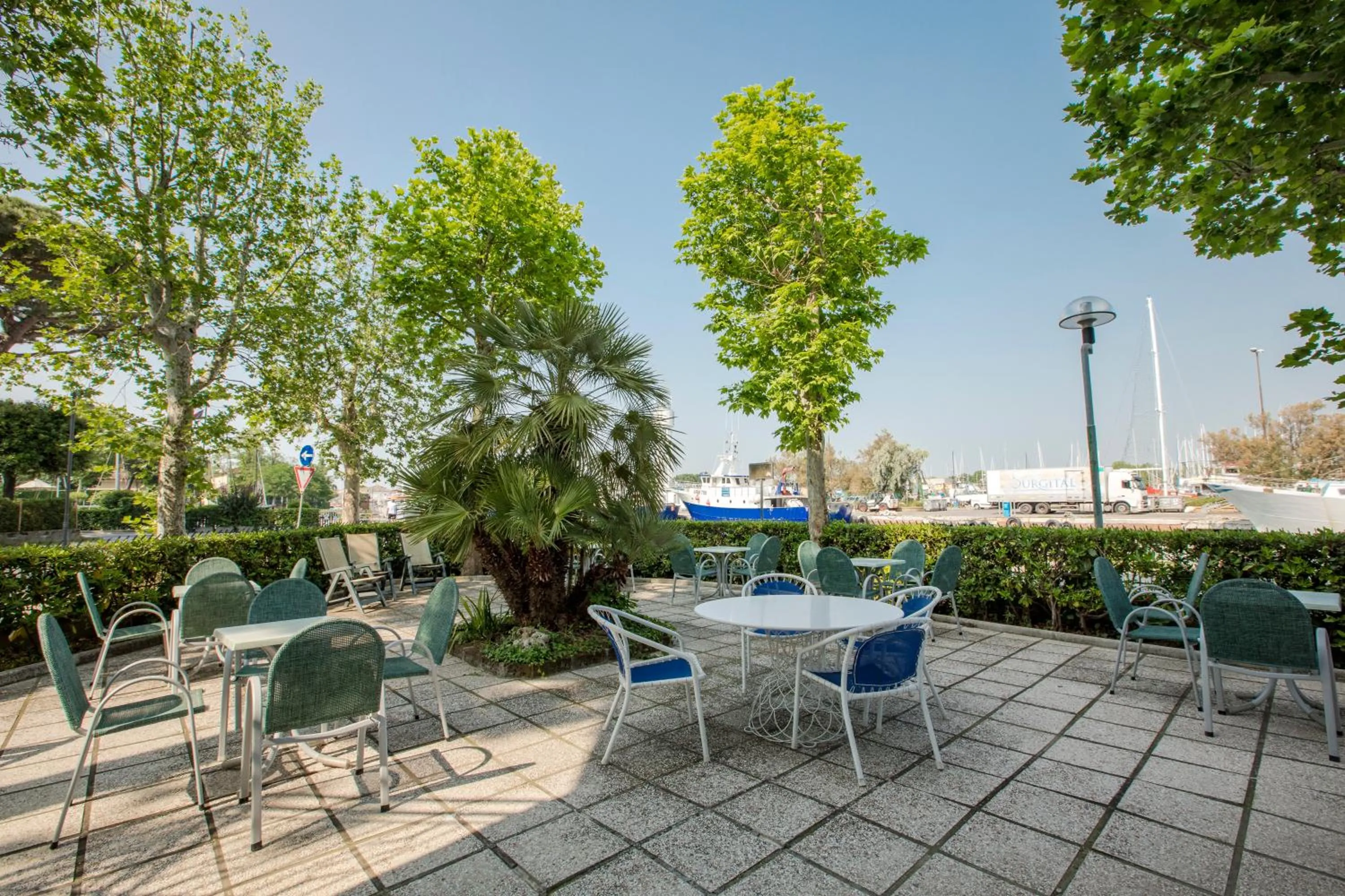 Garden in Hotel Baltic