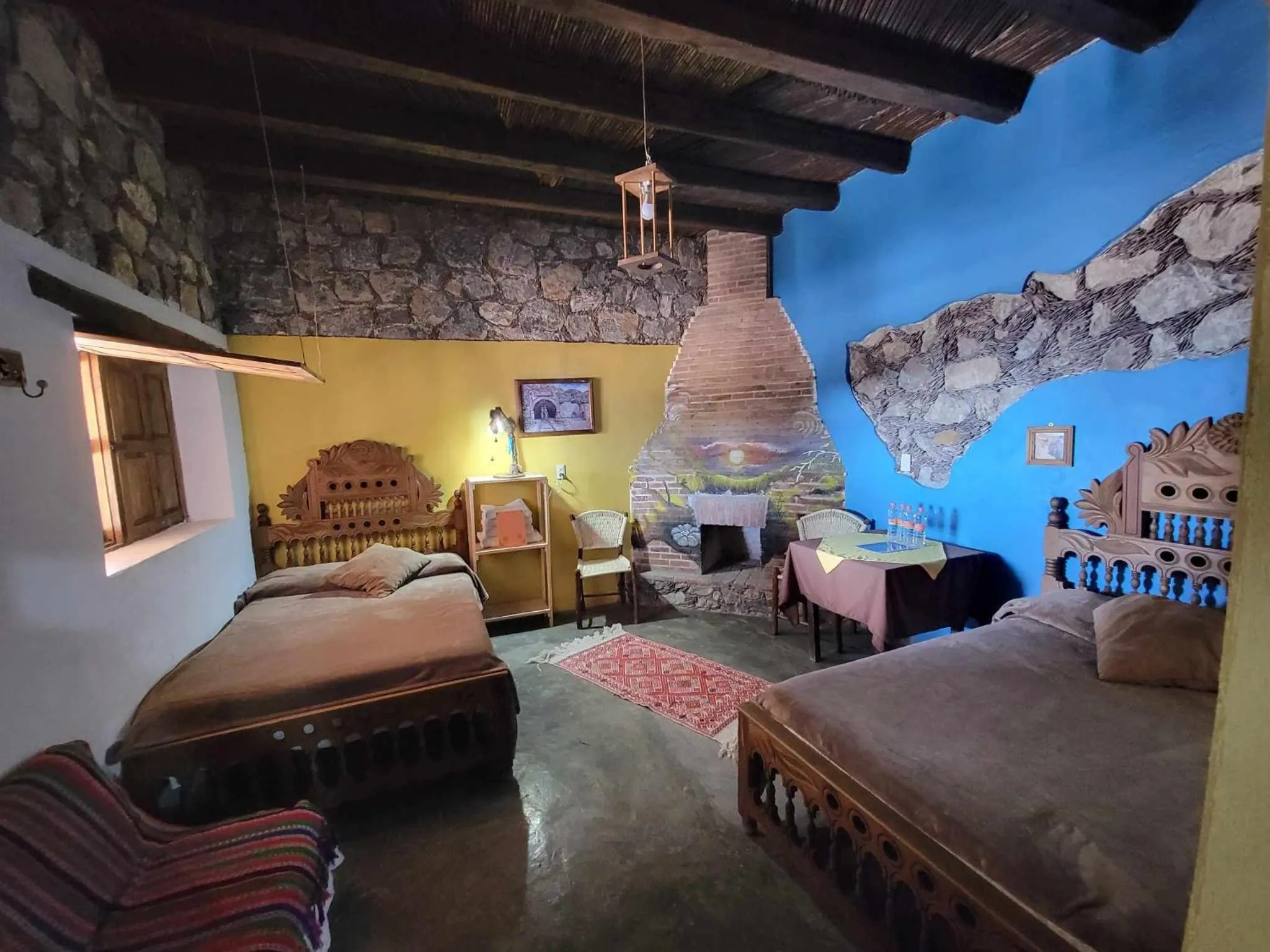 Photo of the whole room, Bed in HOTEL RINCÓN MAGICO REAL DE CATORCE