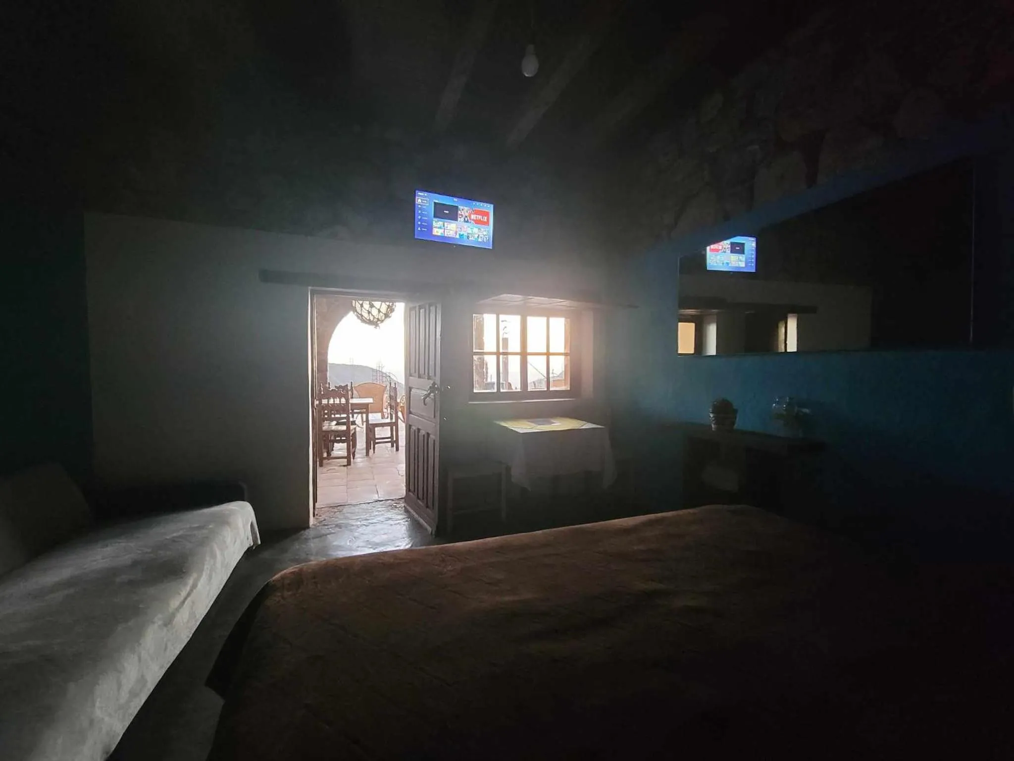 TV and multimedia, Bed in HOTEL RINCÓN MAGICO REAL DE CATORCE