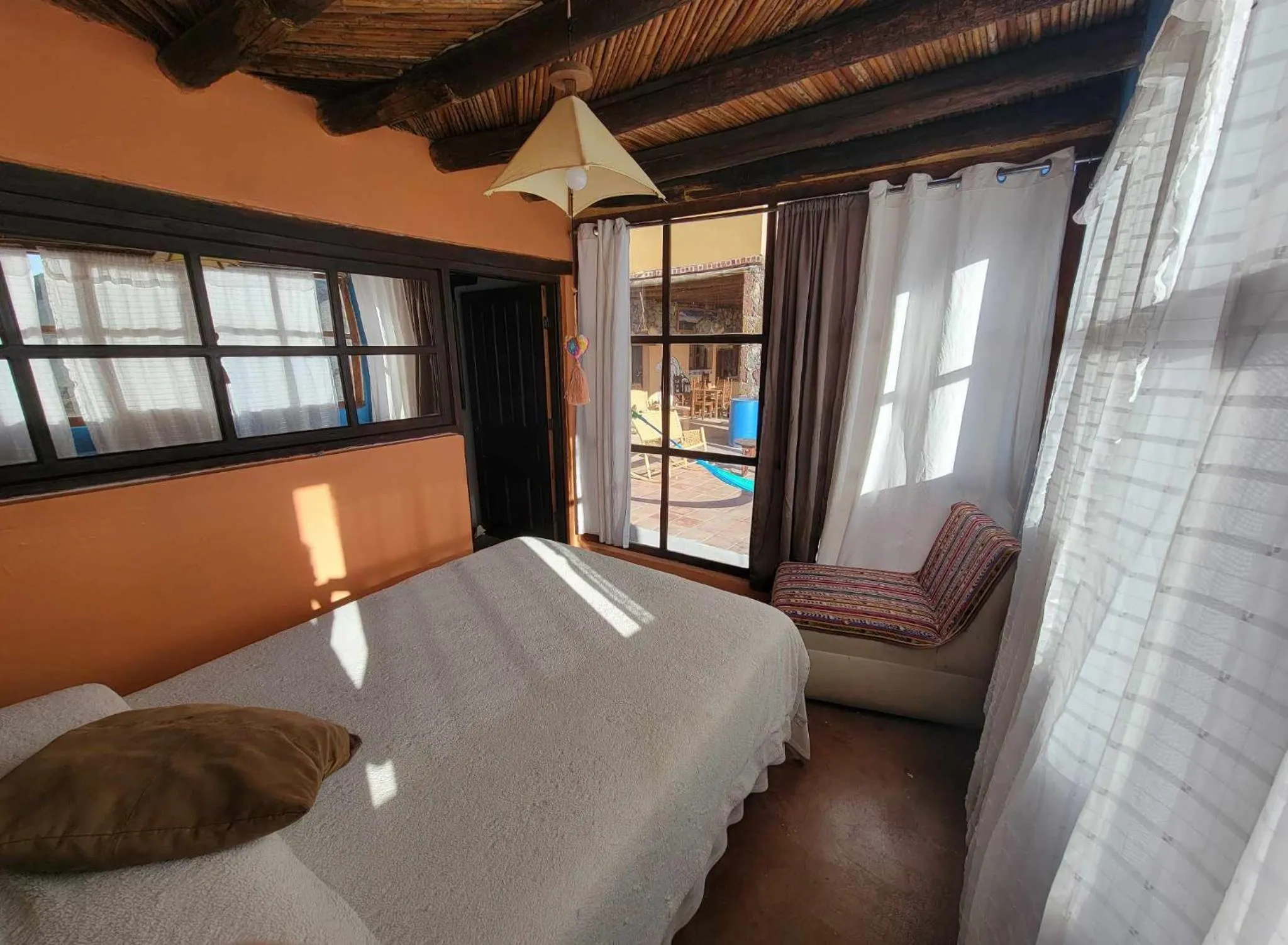 Bed in HOTEL RINCÓN MAGICO REAL DE CATORCE