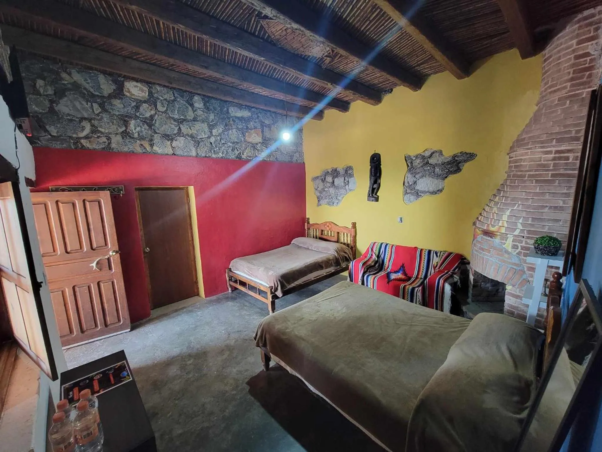 Photo of the whole room, Bed in HOTEL RINCÓN MAGICO REAL DE CATORCE