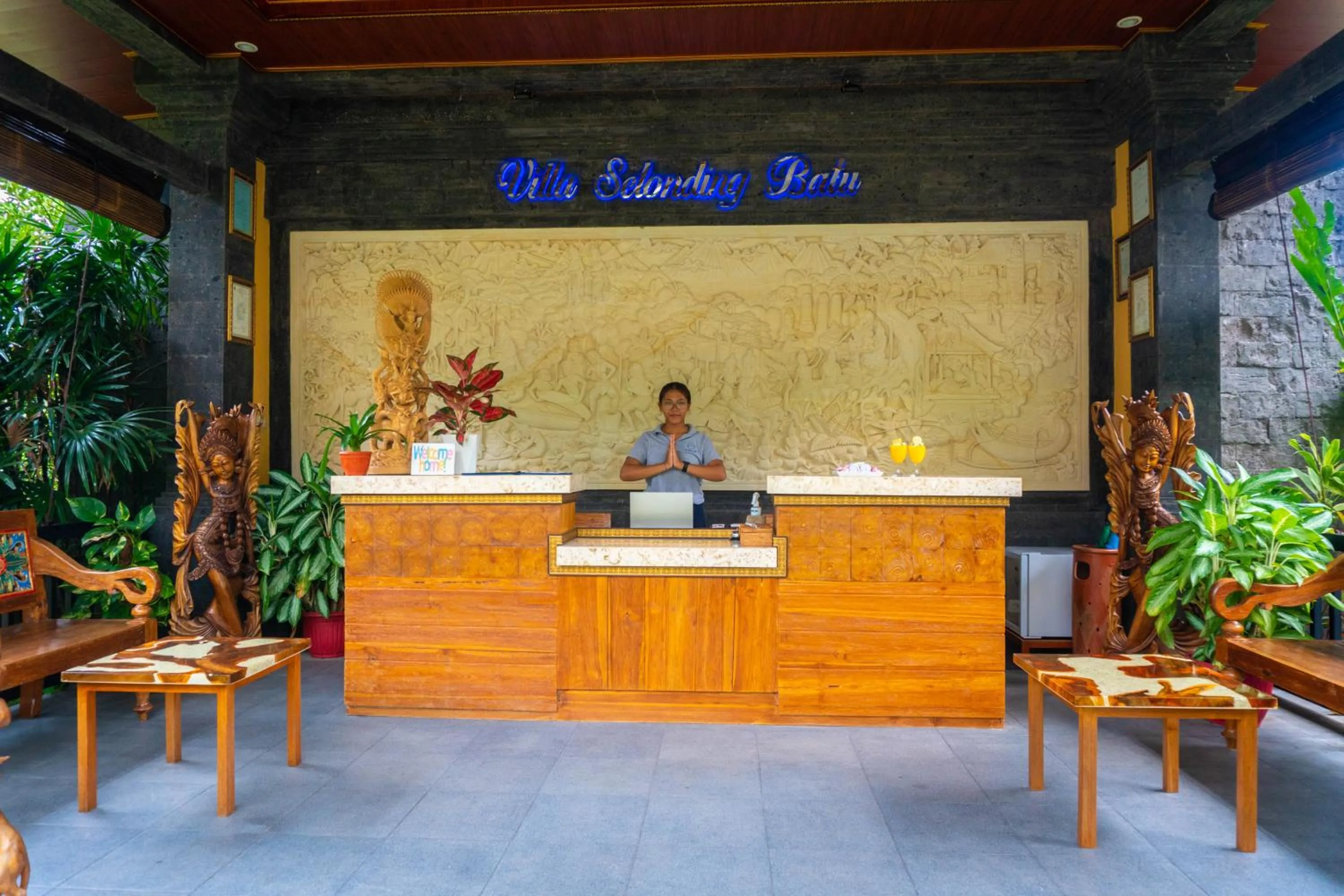 Lobby or reception in Villa Selonding Batu