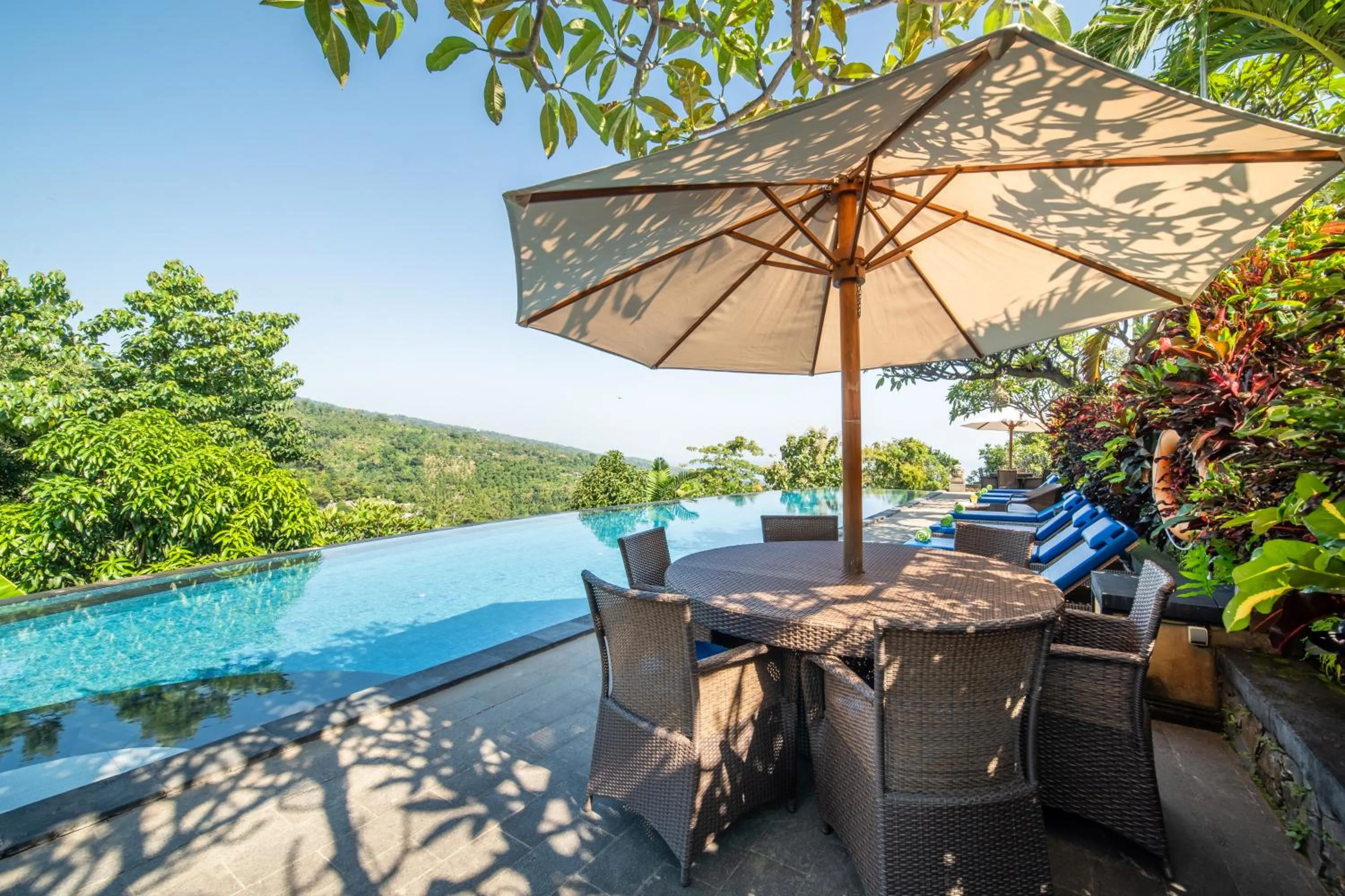 Natural landscape in Villa Selonding Batu