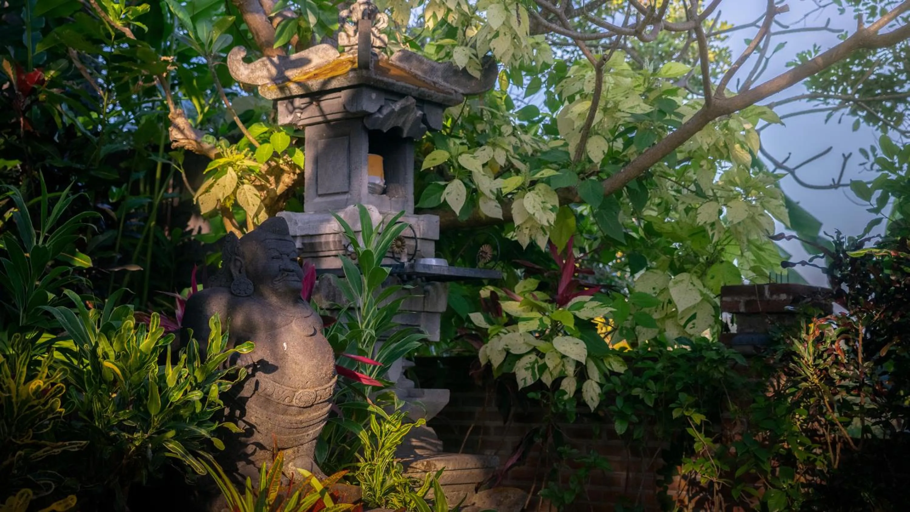 Garden in Villa Selonding Batu