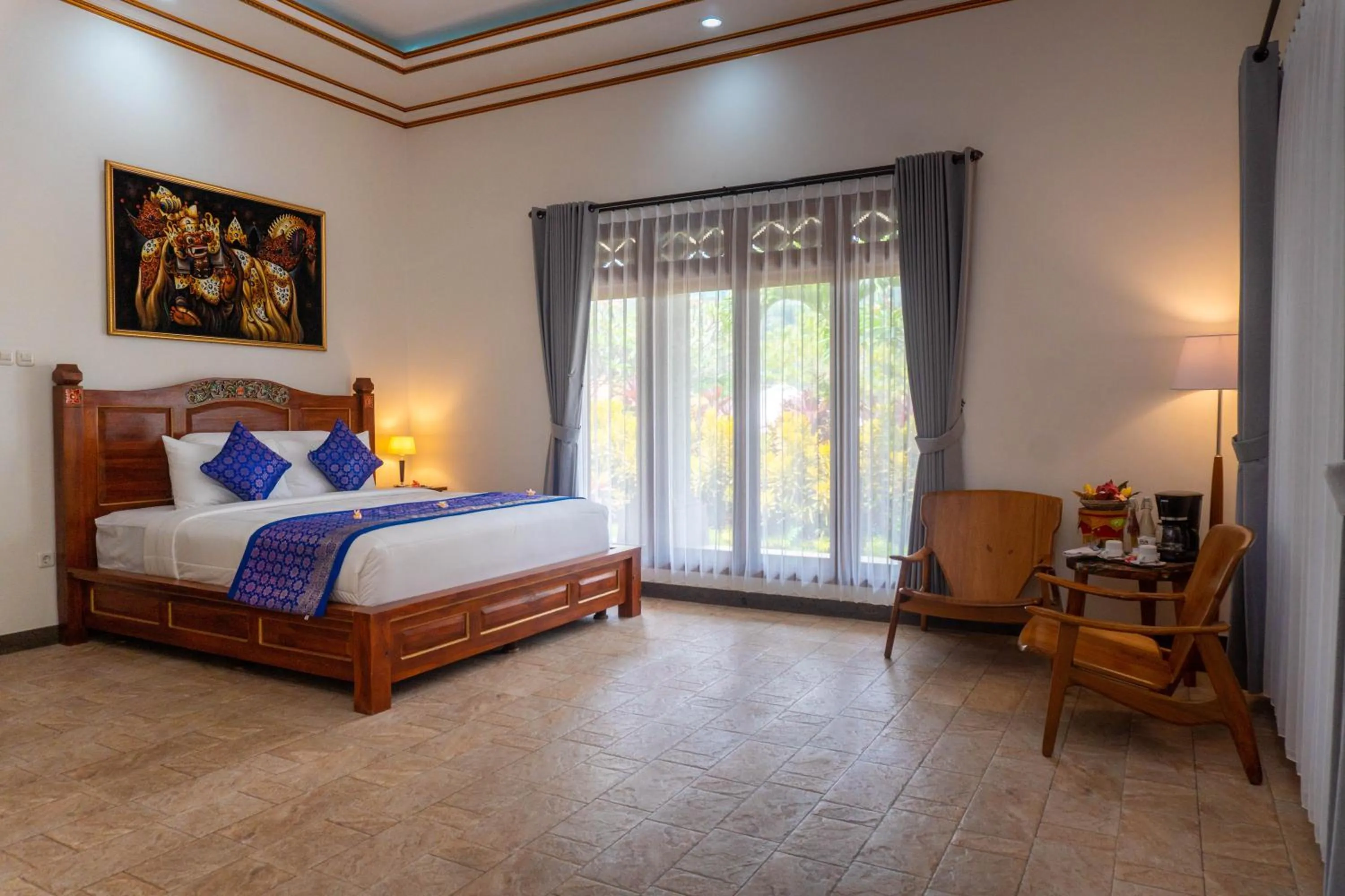 Bedroom, Bed in Villa Selonding Batu