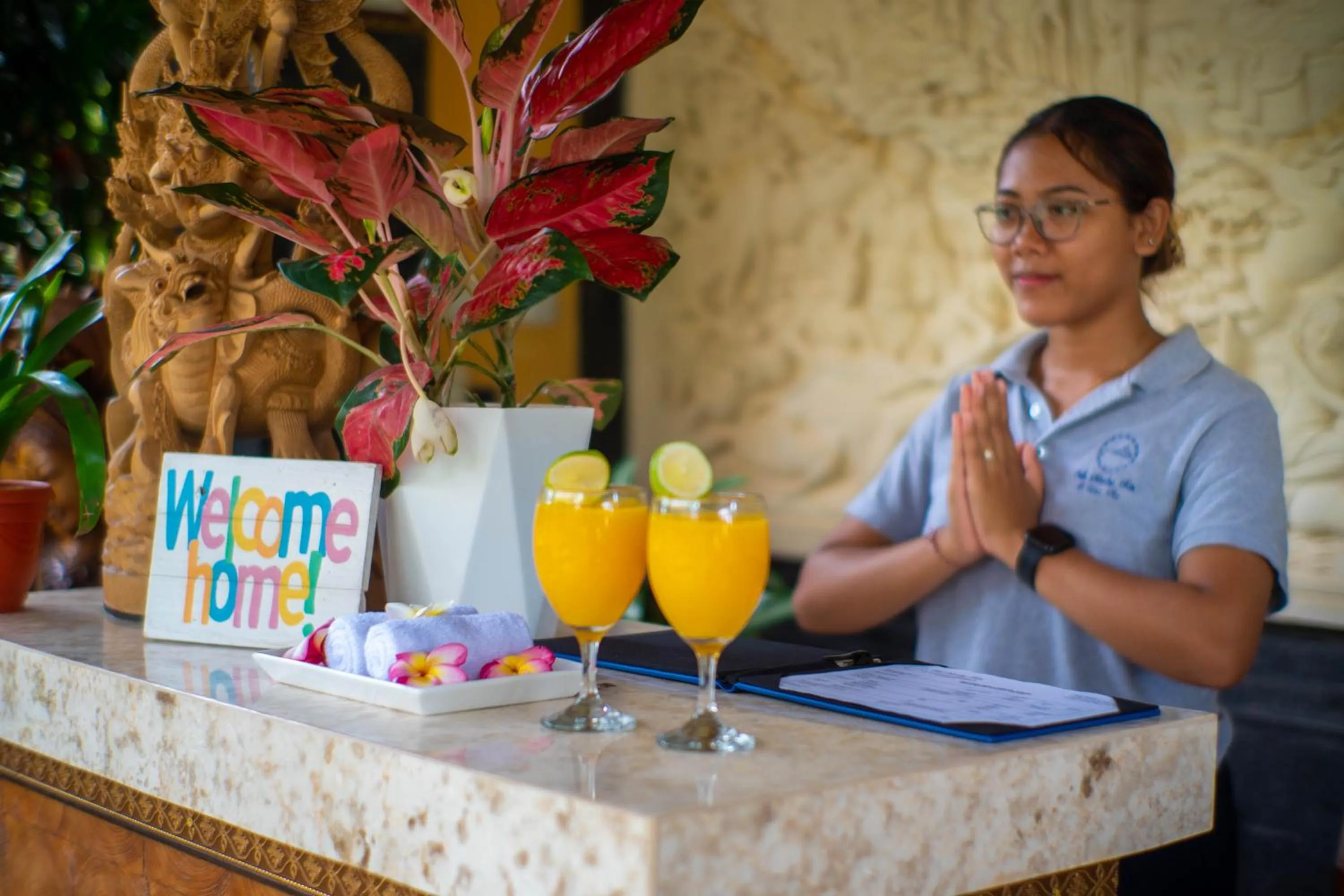 Lobby or reception in Villa Selonding Batu