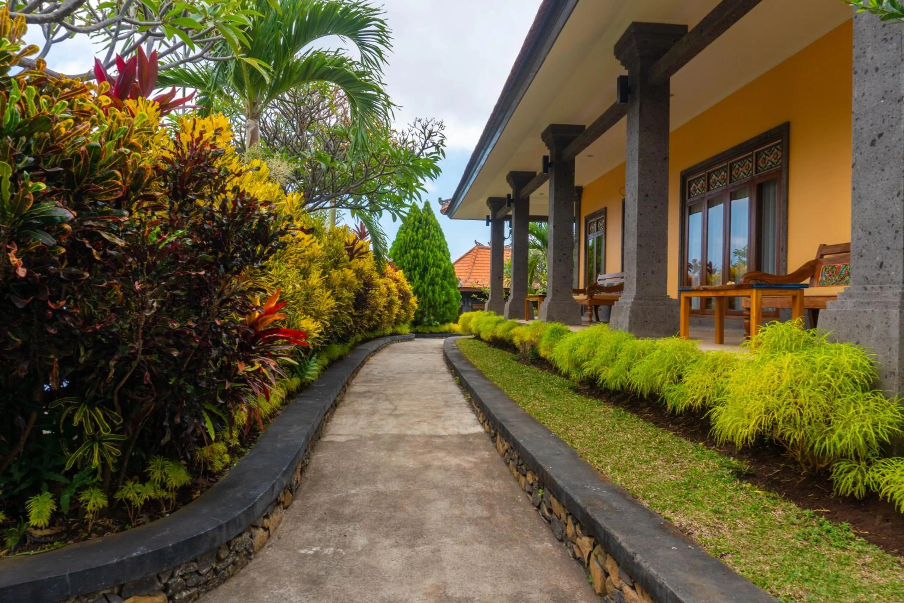 Garden in Villa Selonding Batu