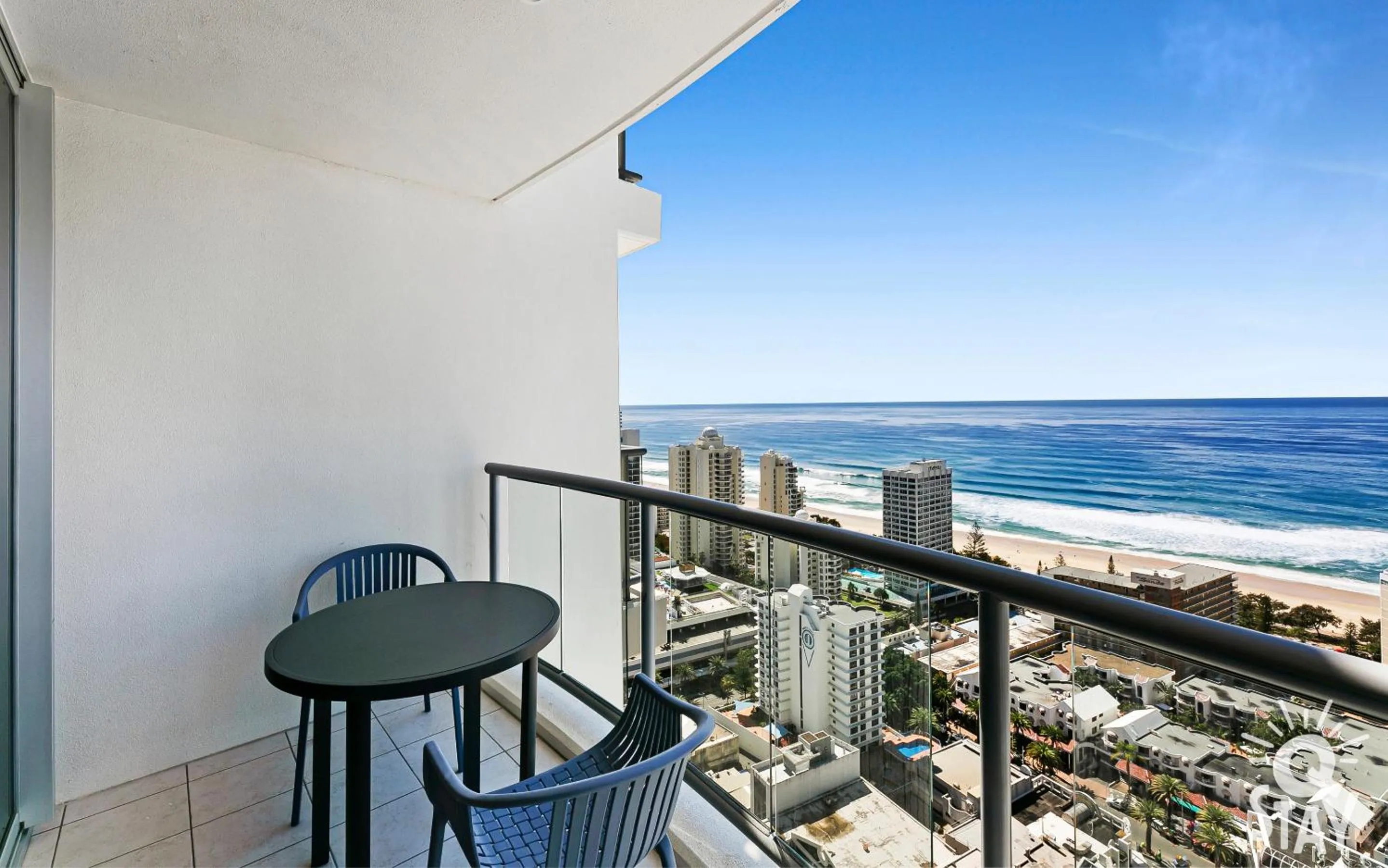 Balcony/Terrace in Chevron Renaissance by Vaun