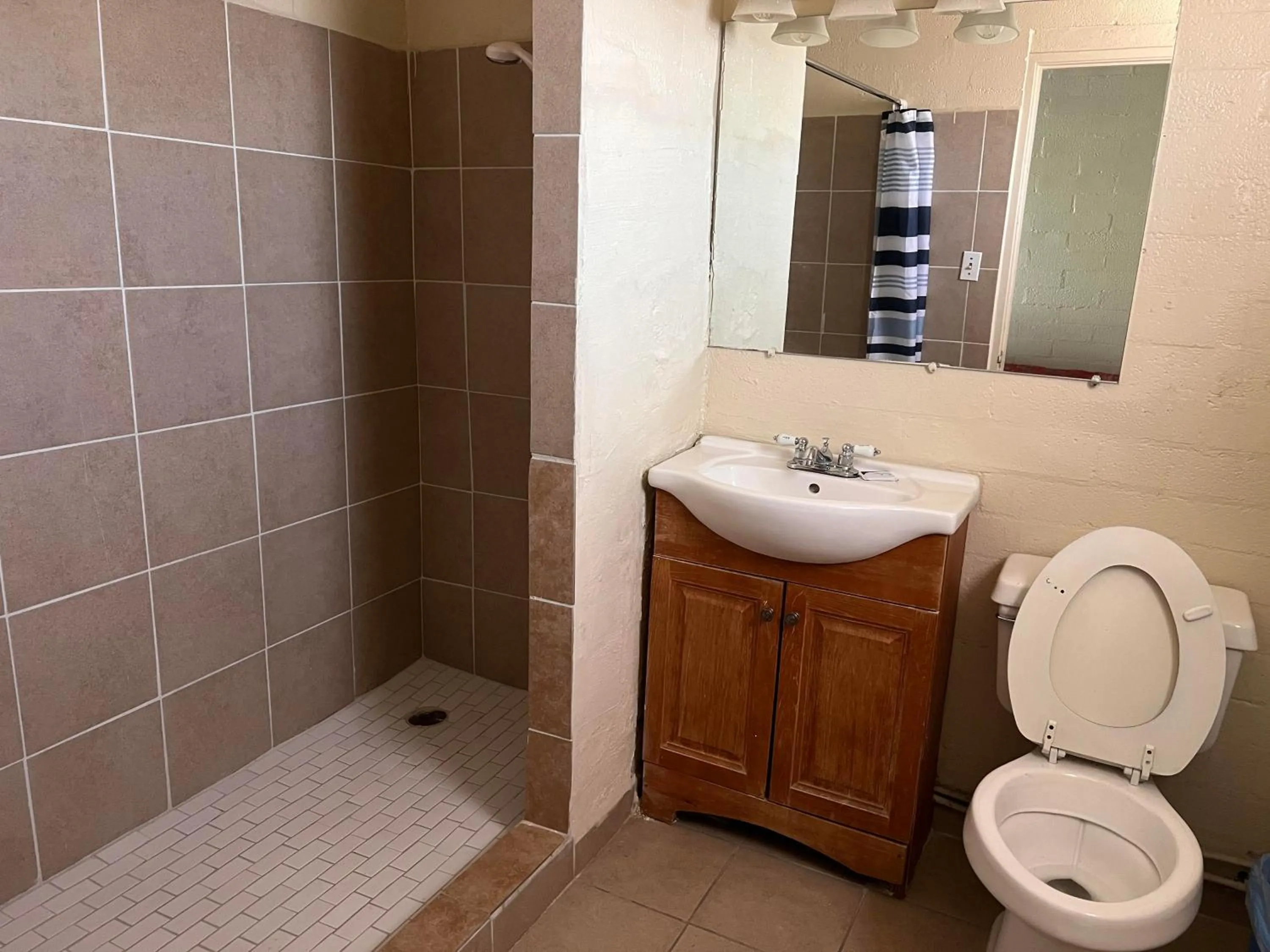 Shower in Border Motel