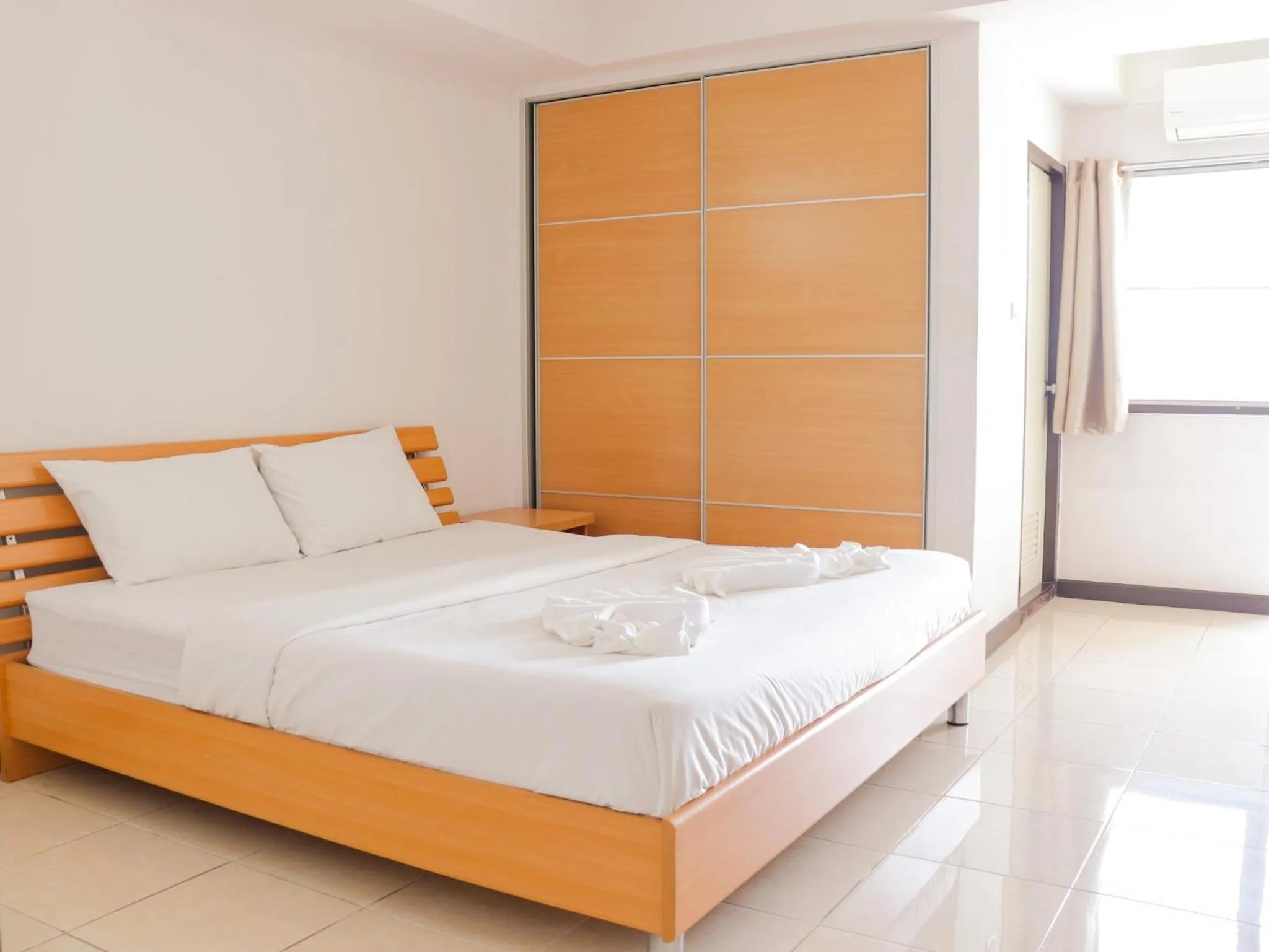 Bed in Rangsit Apartment I