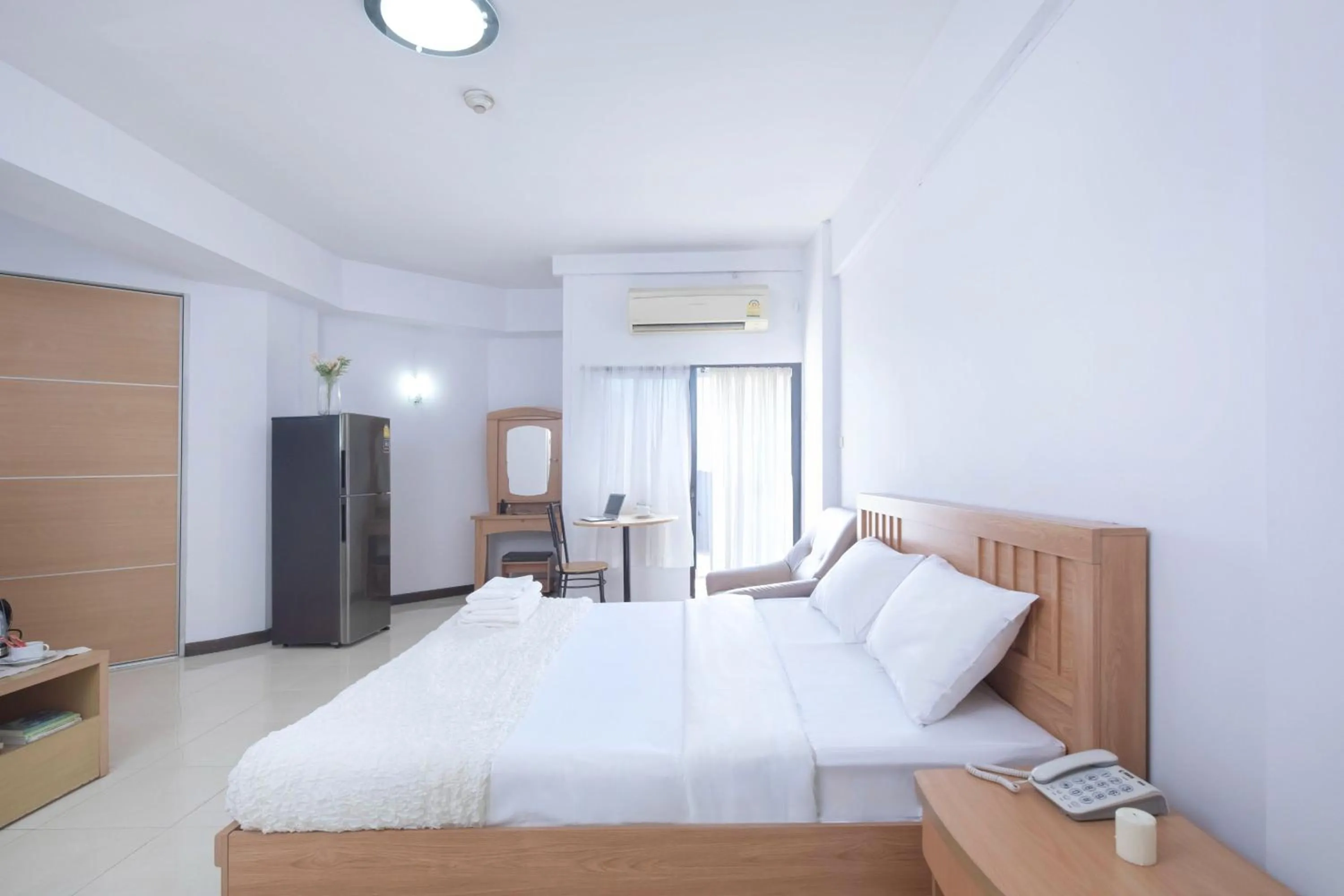 Bed in Rangsit Apartment I
