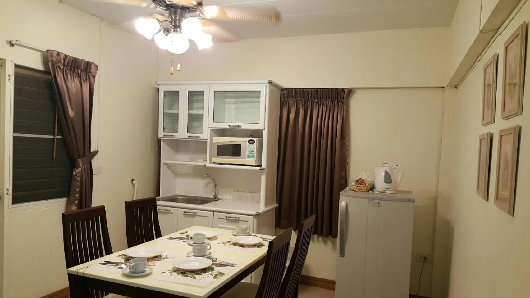 Kitchen or kitchenette in Family Resort Khao Yai