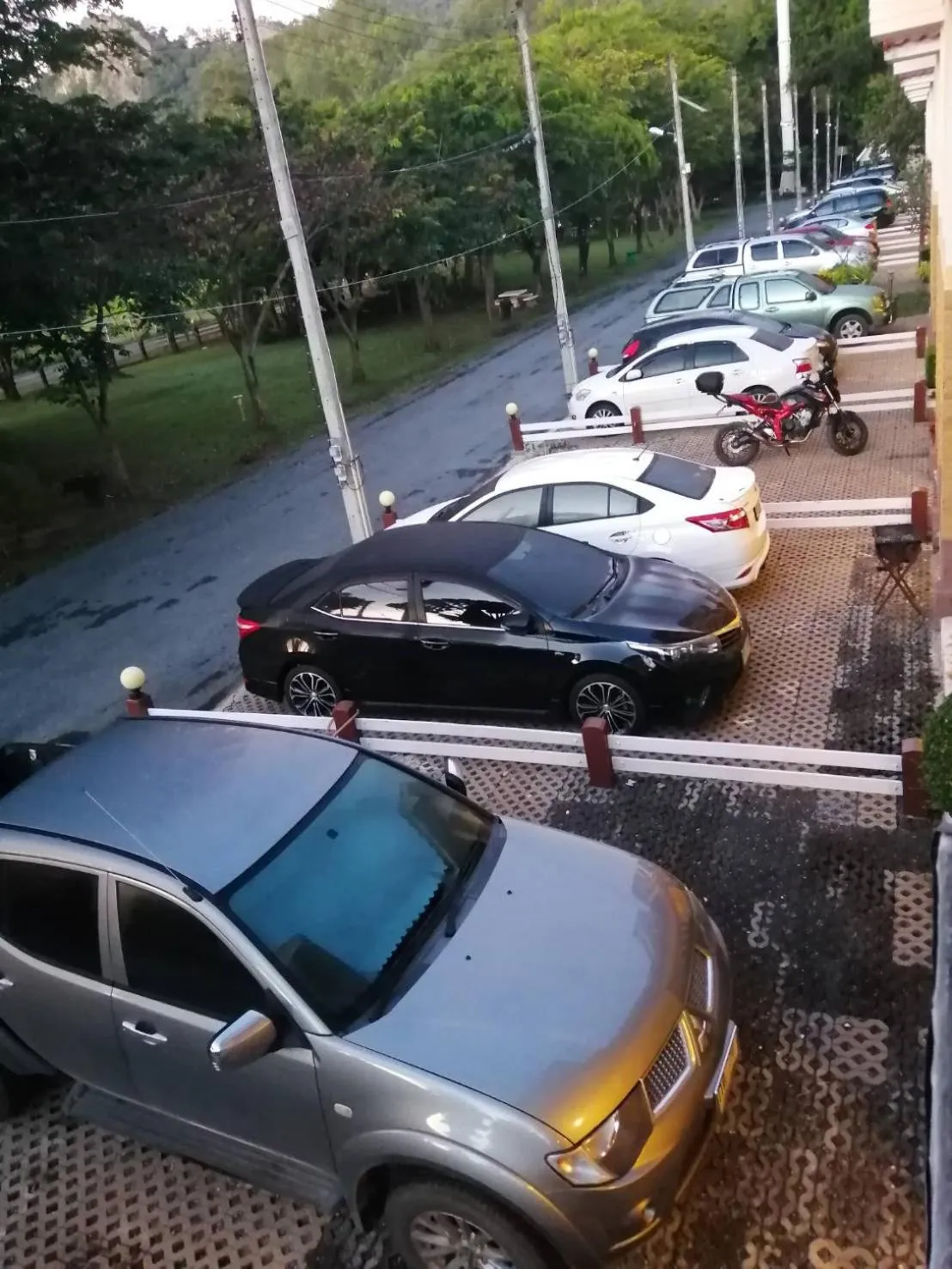 Parking in Family Resort Khao Yai