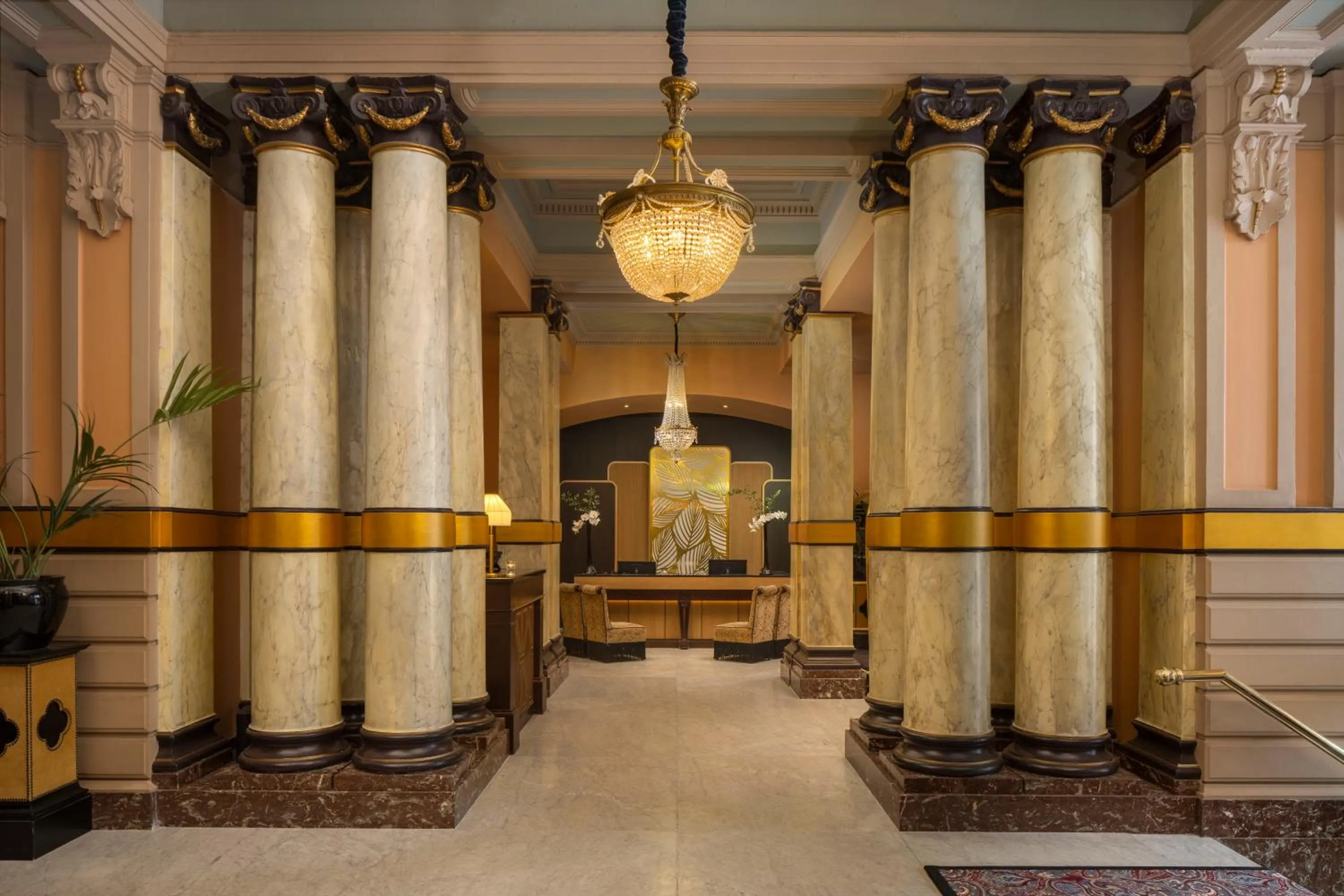 Lobby or reception in Hotel Des Indes The Hague