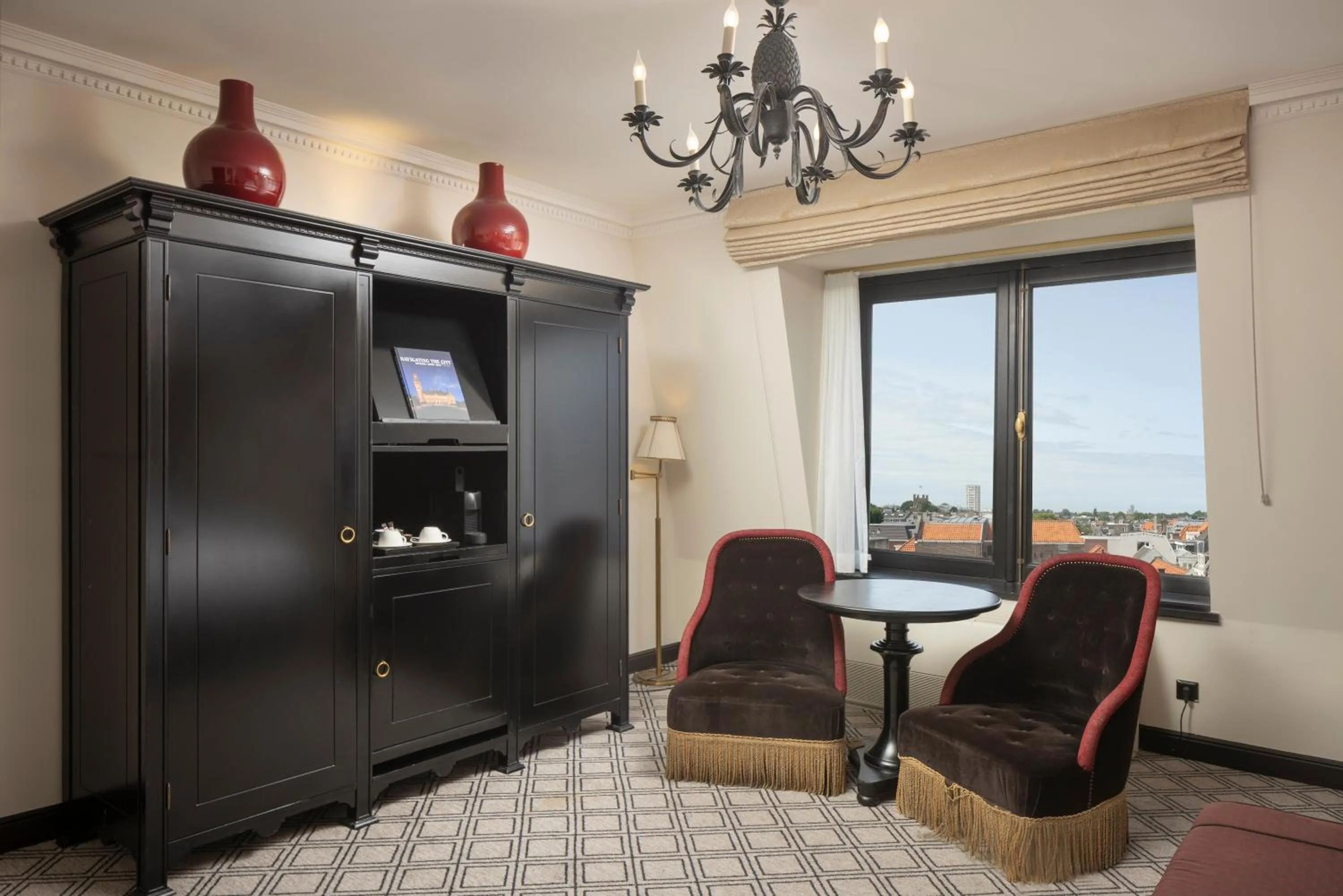 Seating area in Hotel Des Indes The Hague