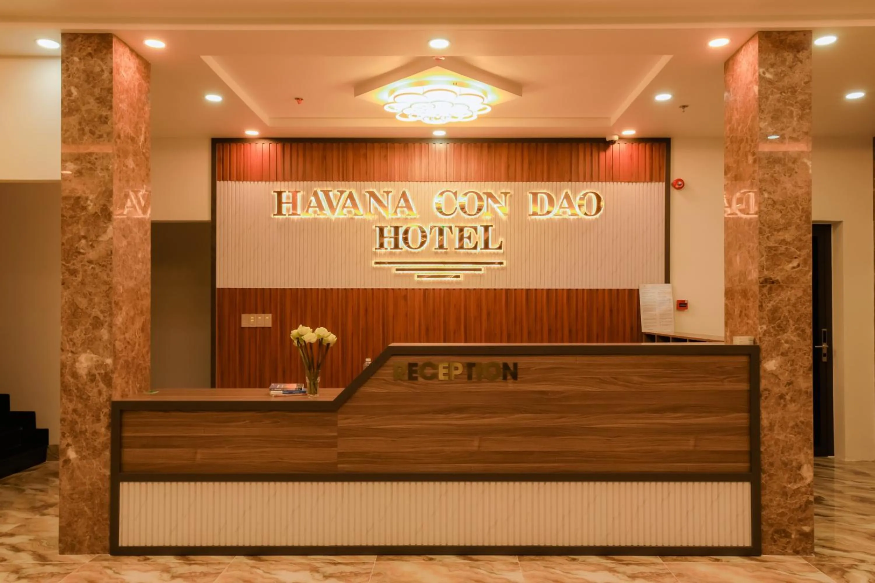 Lobby or reception in Havana Con Dao Hotel