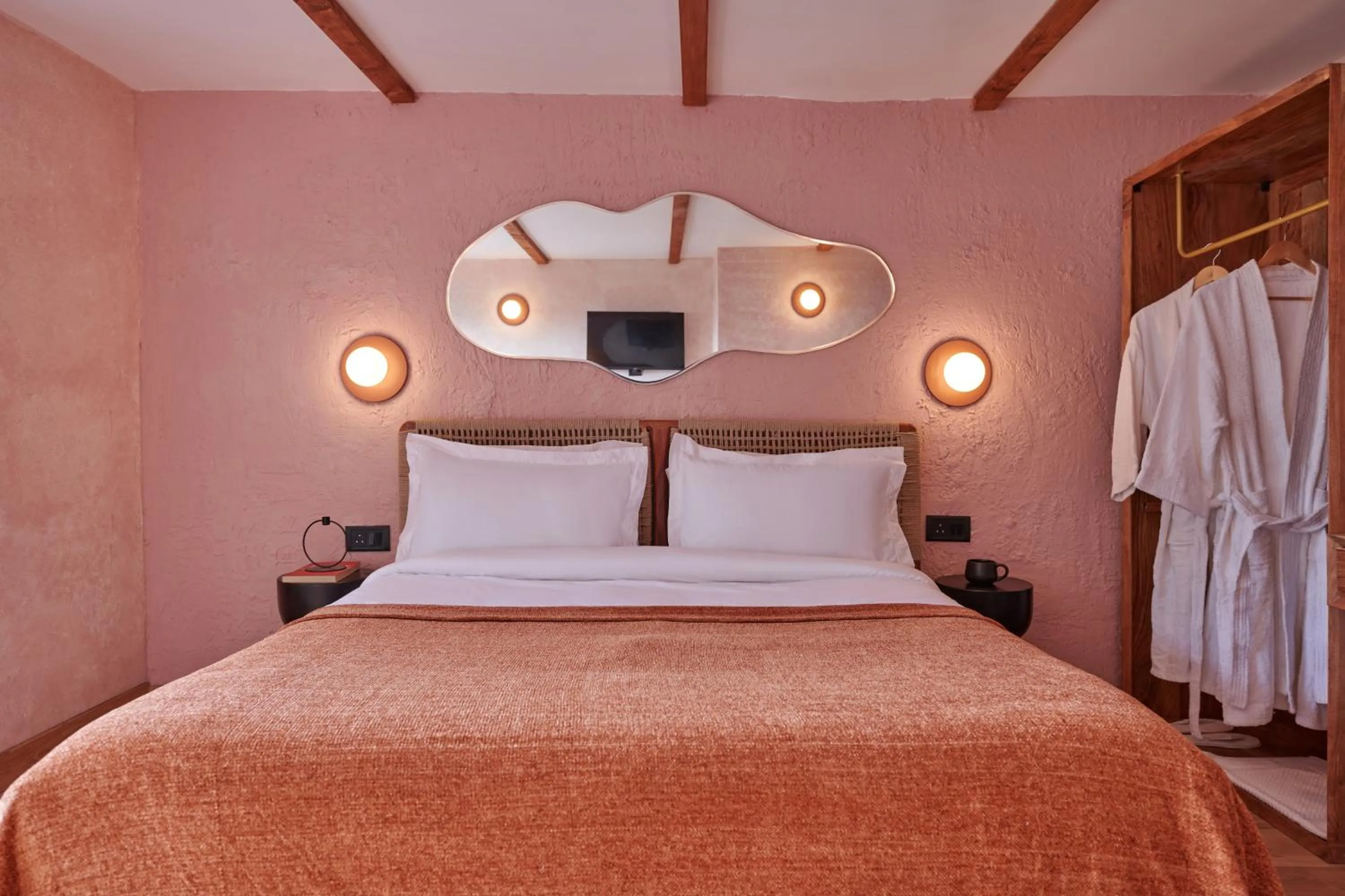 Bed in Minimalist : An Eco Farmstay