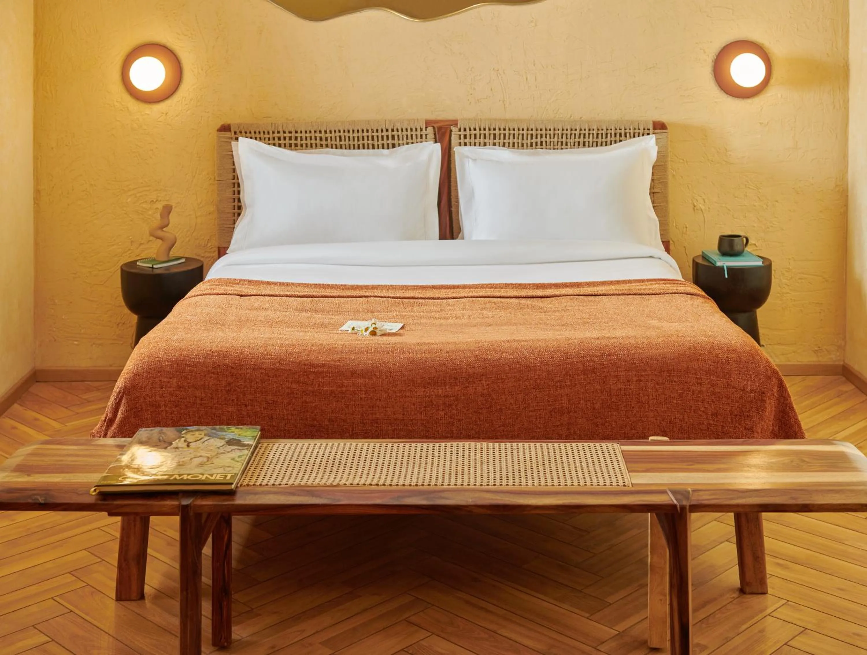 Bed in Minimalist : An Eco Farmstay