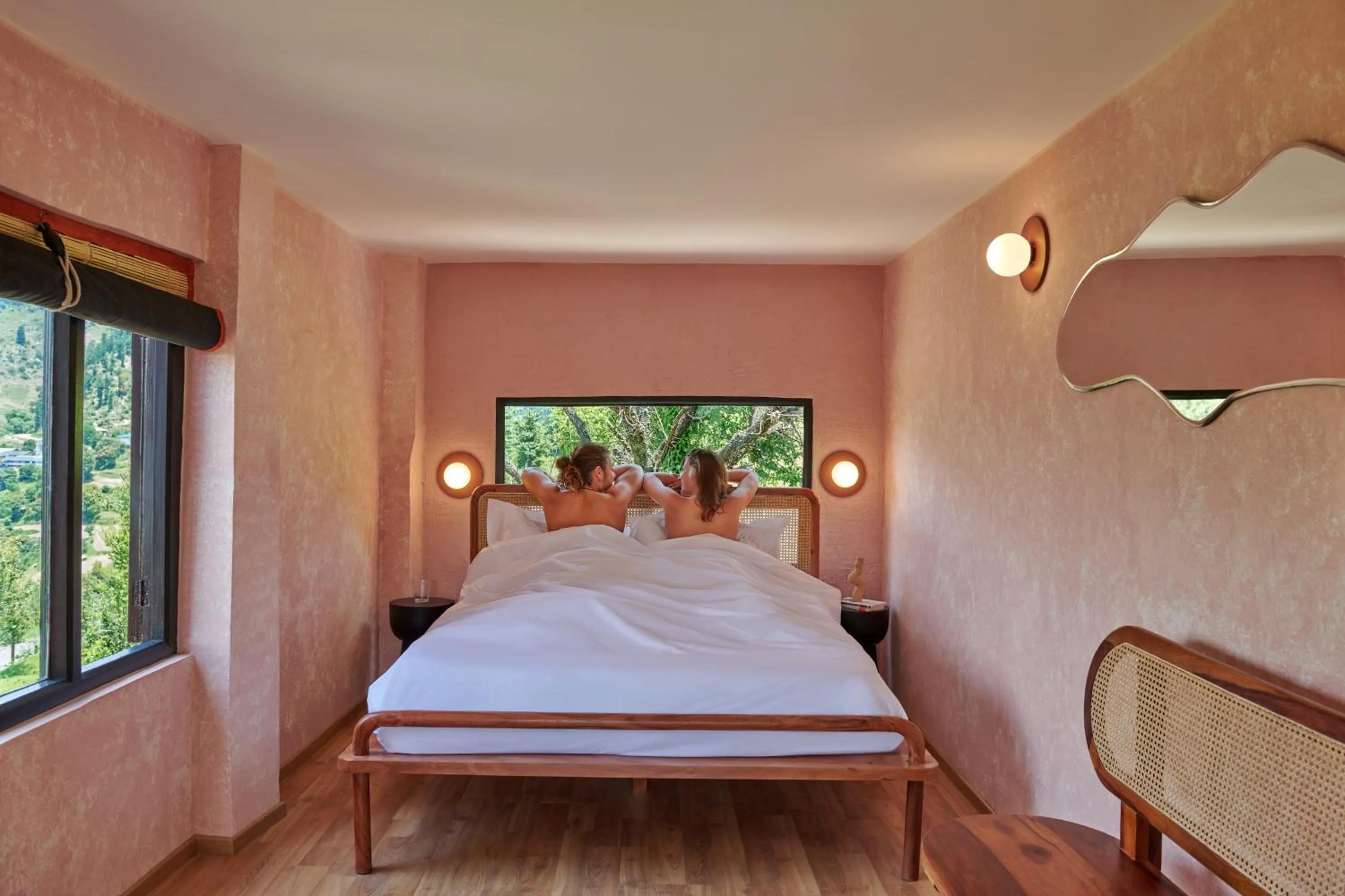 Bed in Minimalist : An Eco Farmstay