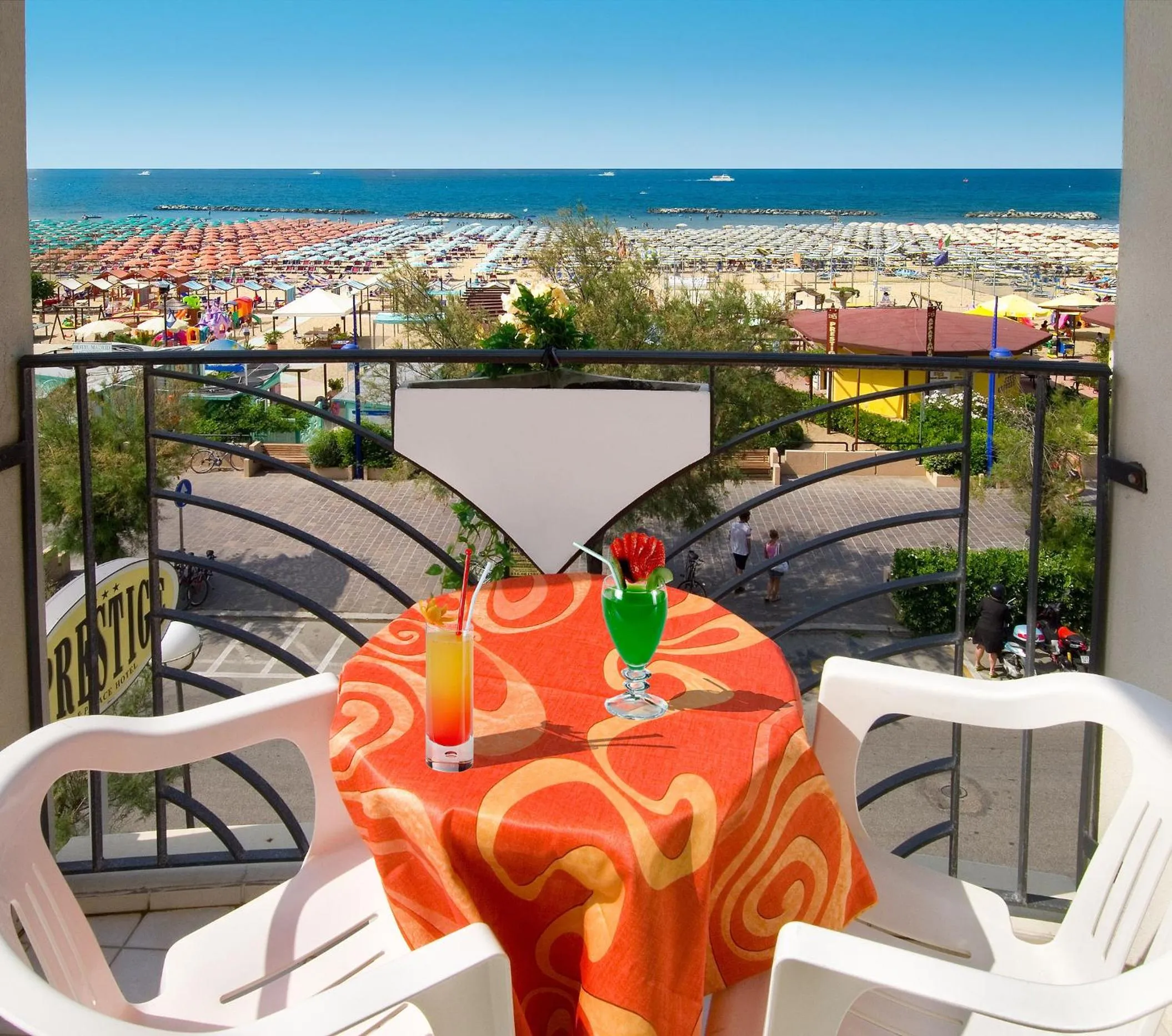 Balcony/Terrace in Hotel Prestige