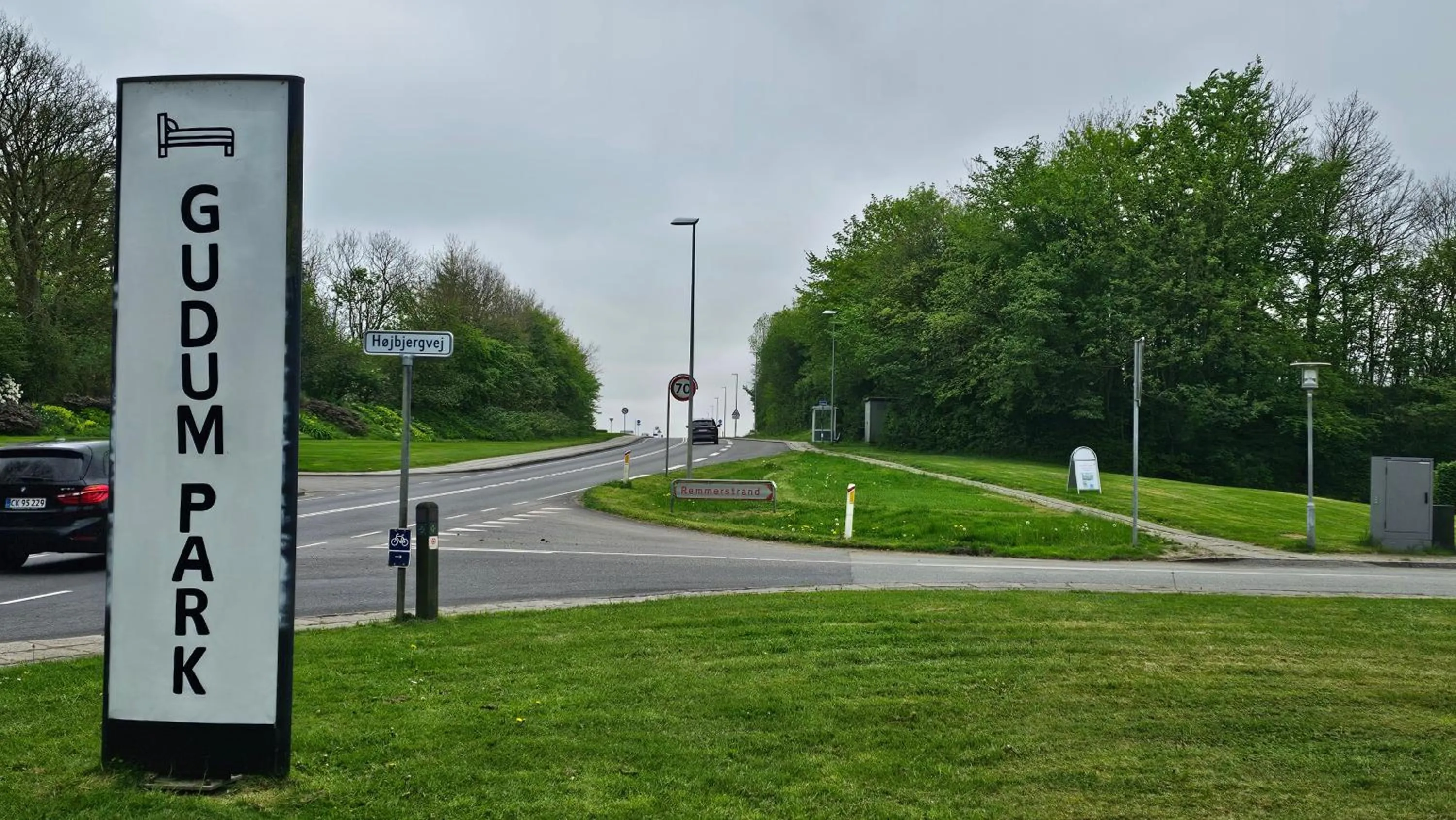 Property logo or sign in Gudum Park