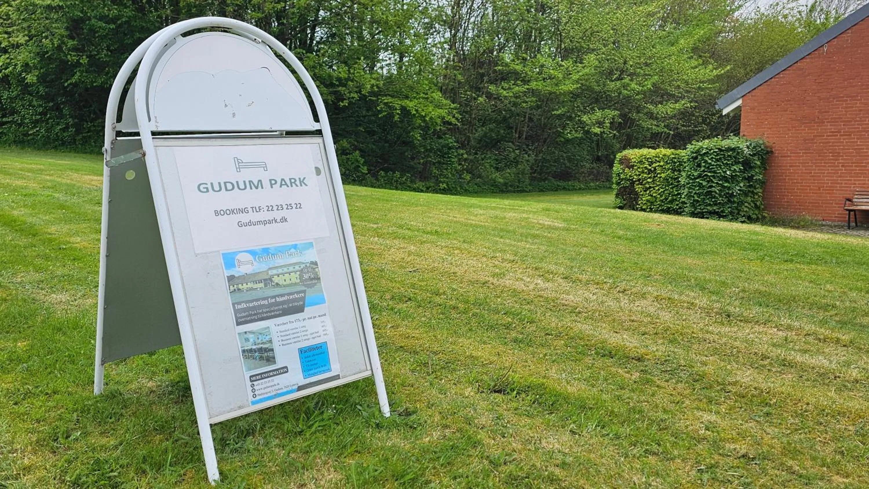 Property logo or sign in Gudum Park