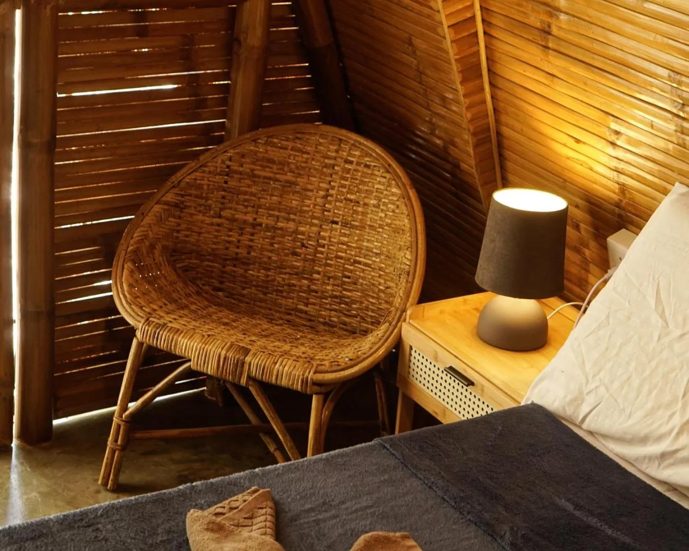 Seating area in The Backyard Inn