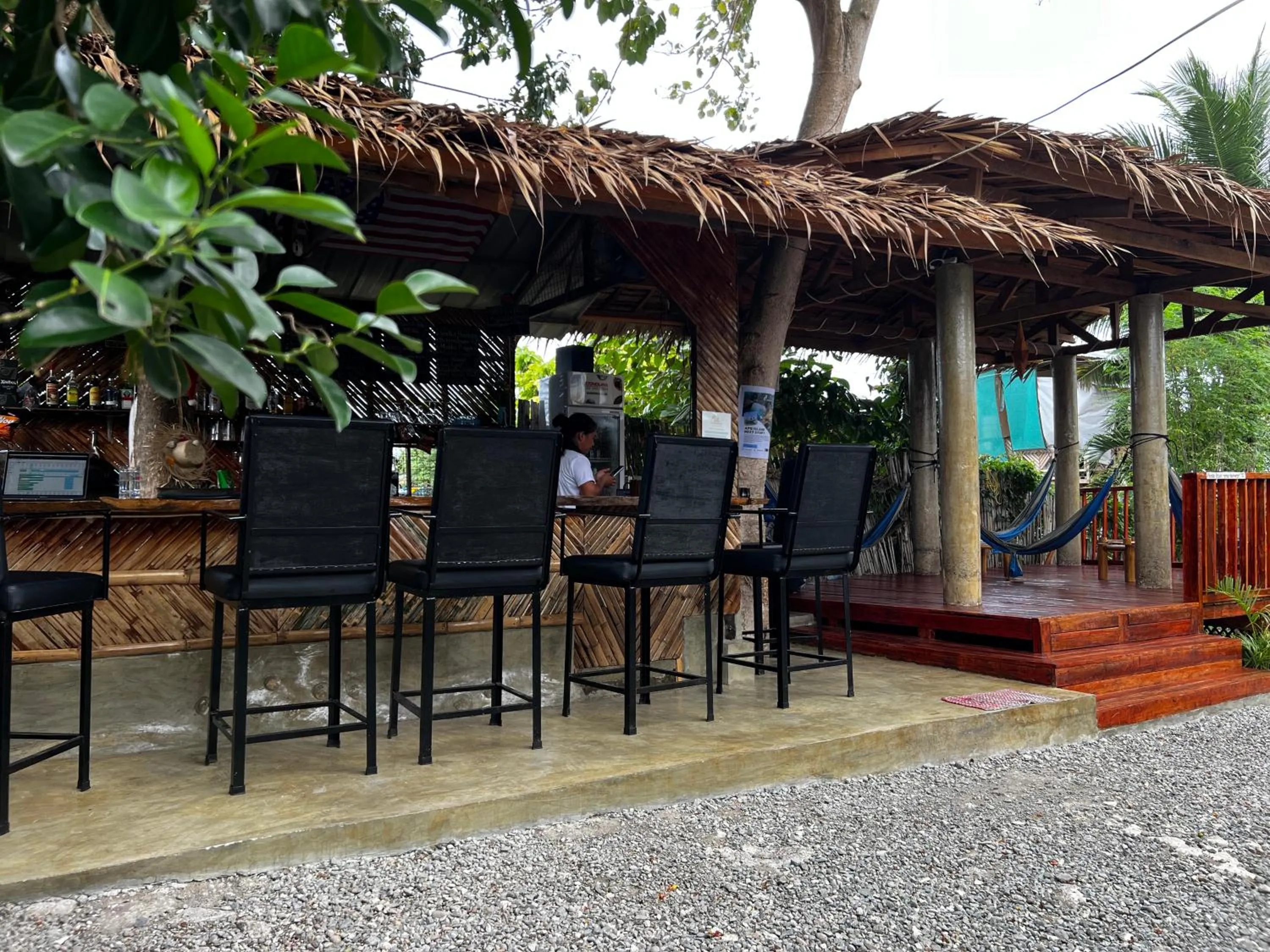 Patio in The Backyard Inn
