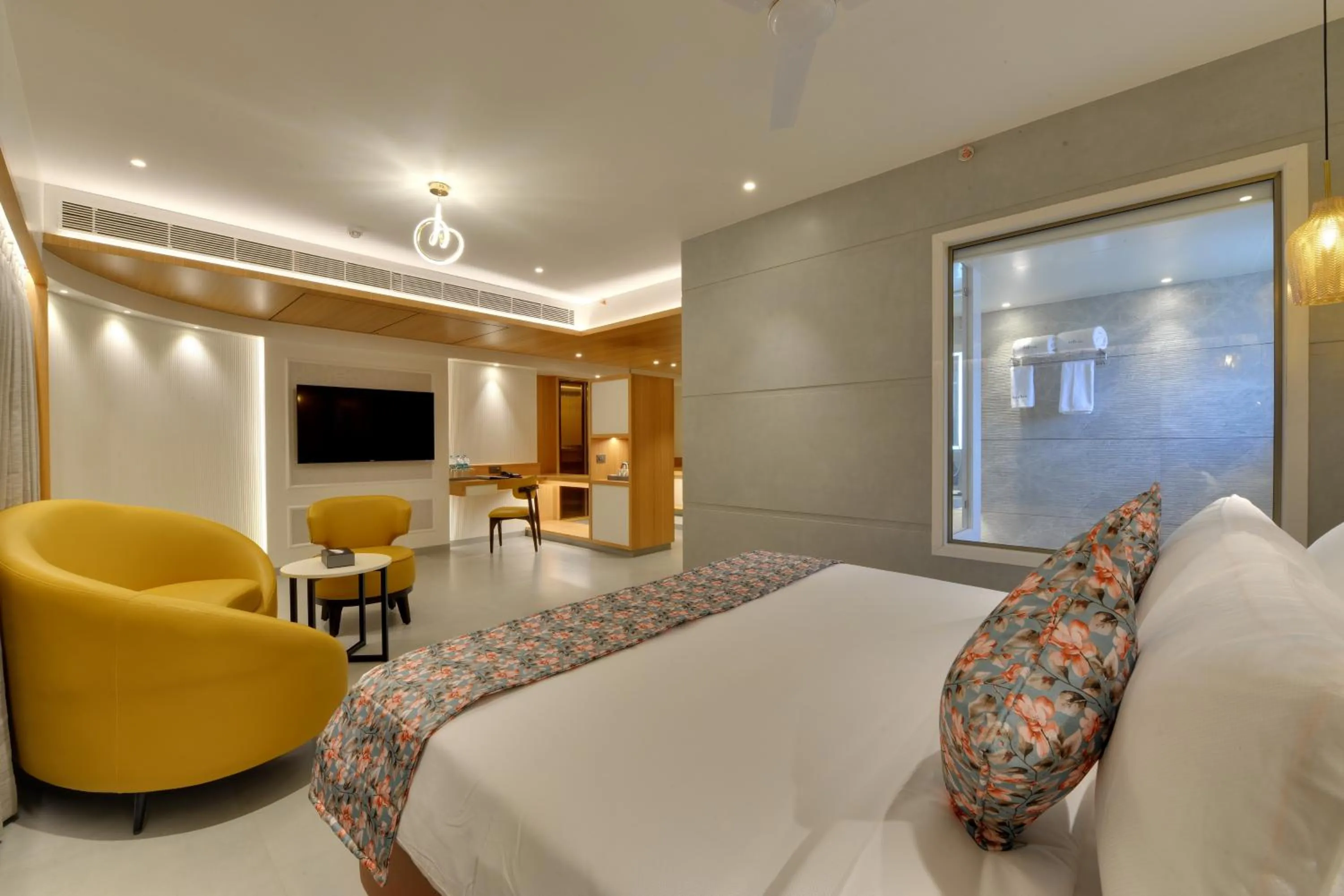 Bed in Galaxy Beacon Hotel, Santacruz ,Mumbai