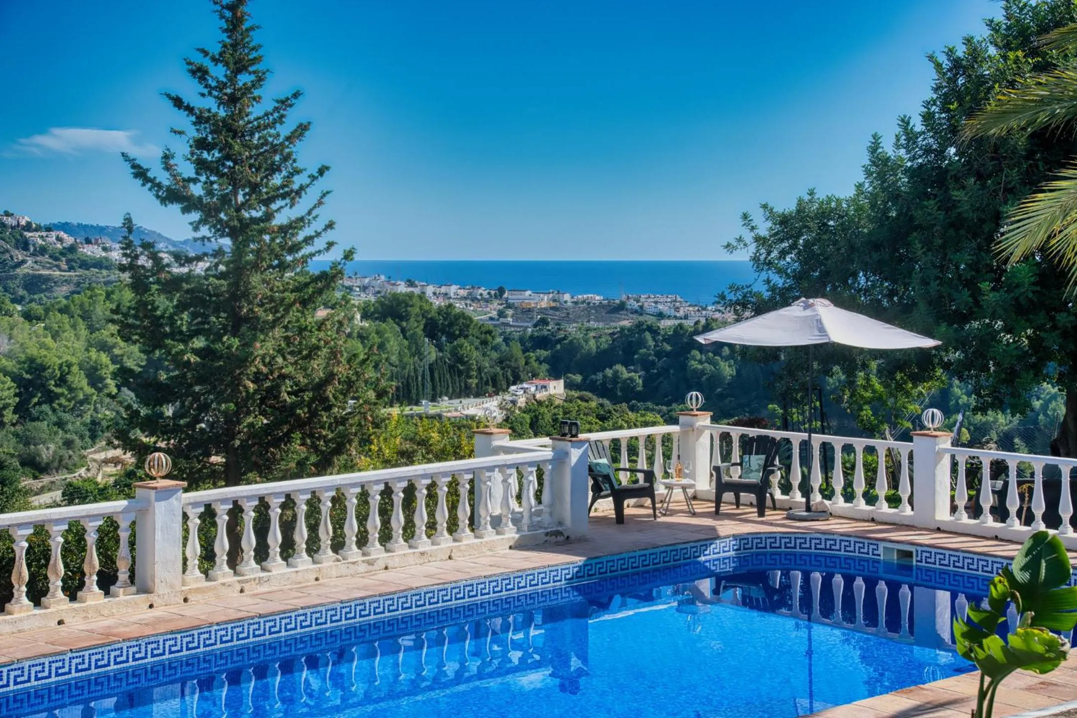Sea view in Villa Morera Bed & Breakfast