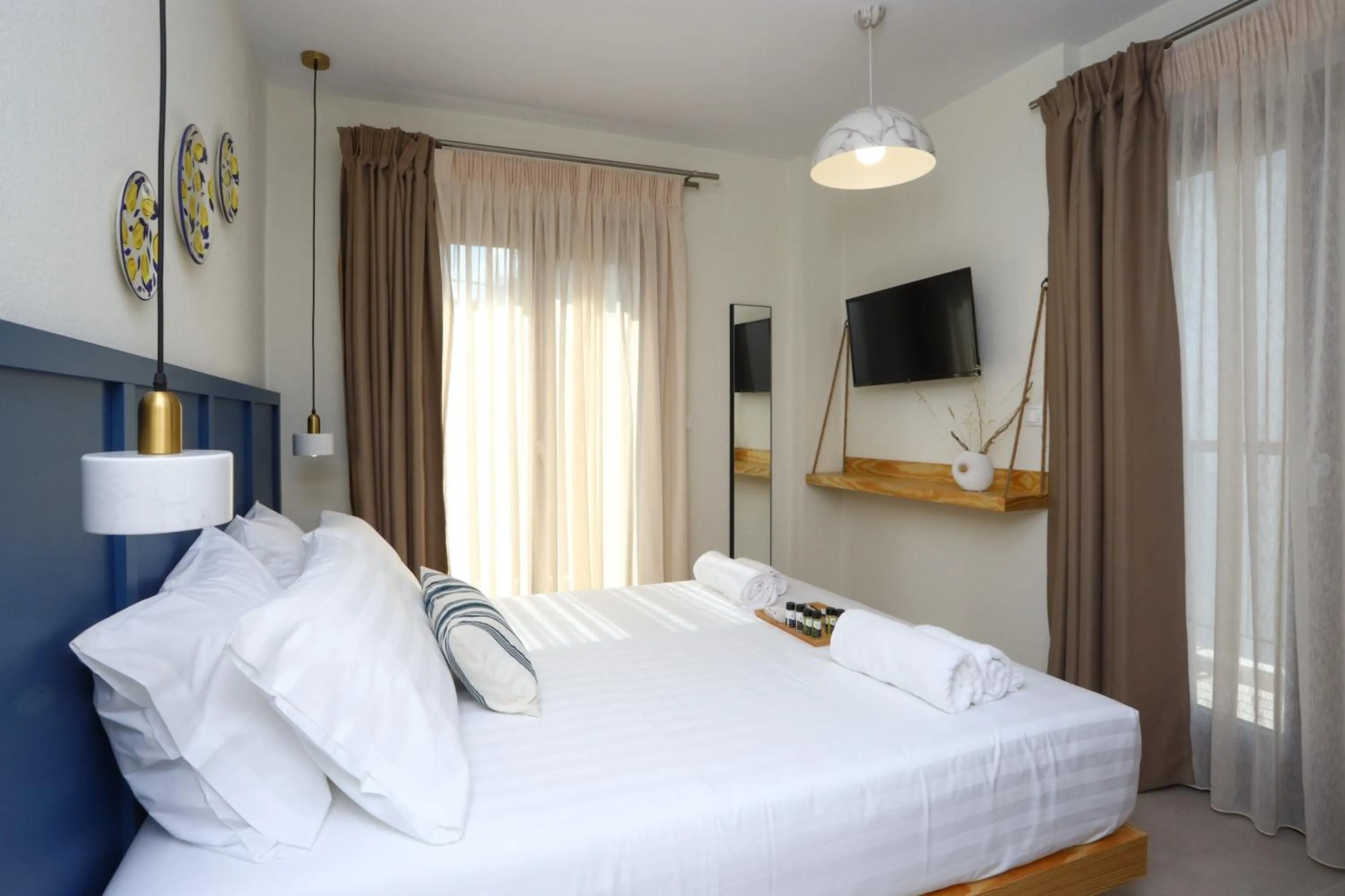 Bedroom, Bed in ONAR OURANOUPOLIS