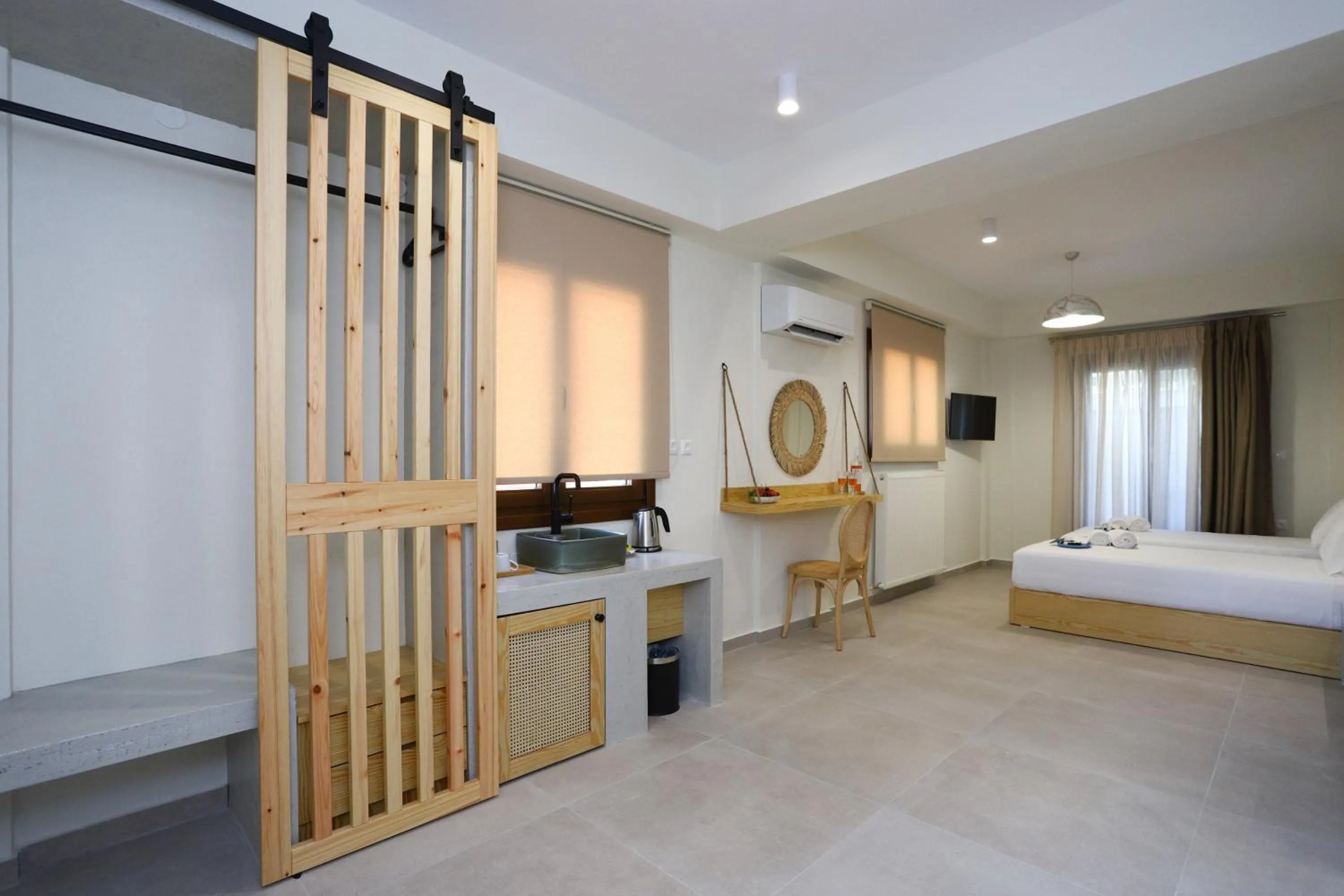 Bedroom, Bed in ONAR OURANOUPOLIS