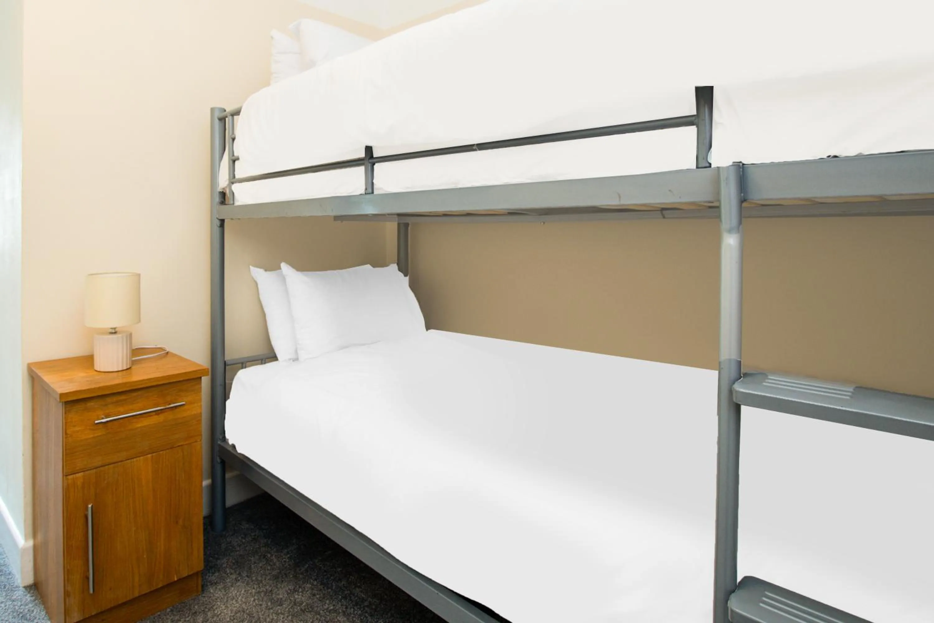 Bedroom, Bed in Russel Court Hotel Bournemouth Central