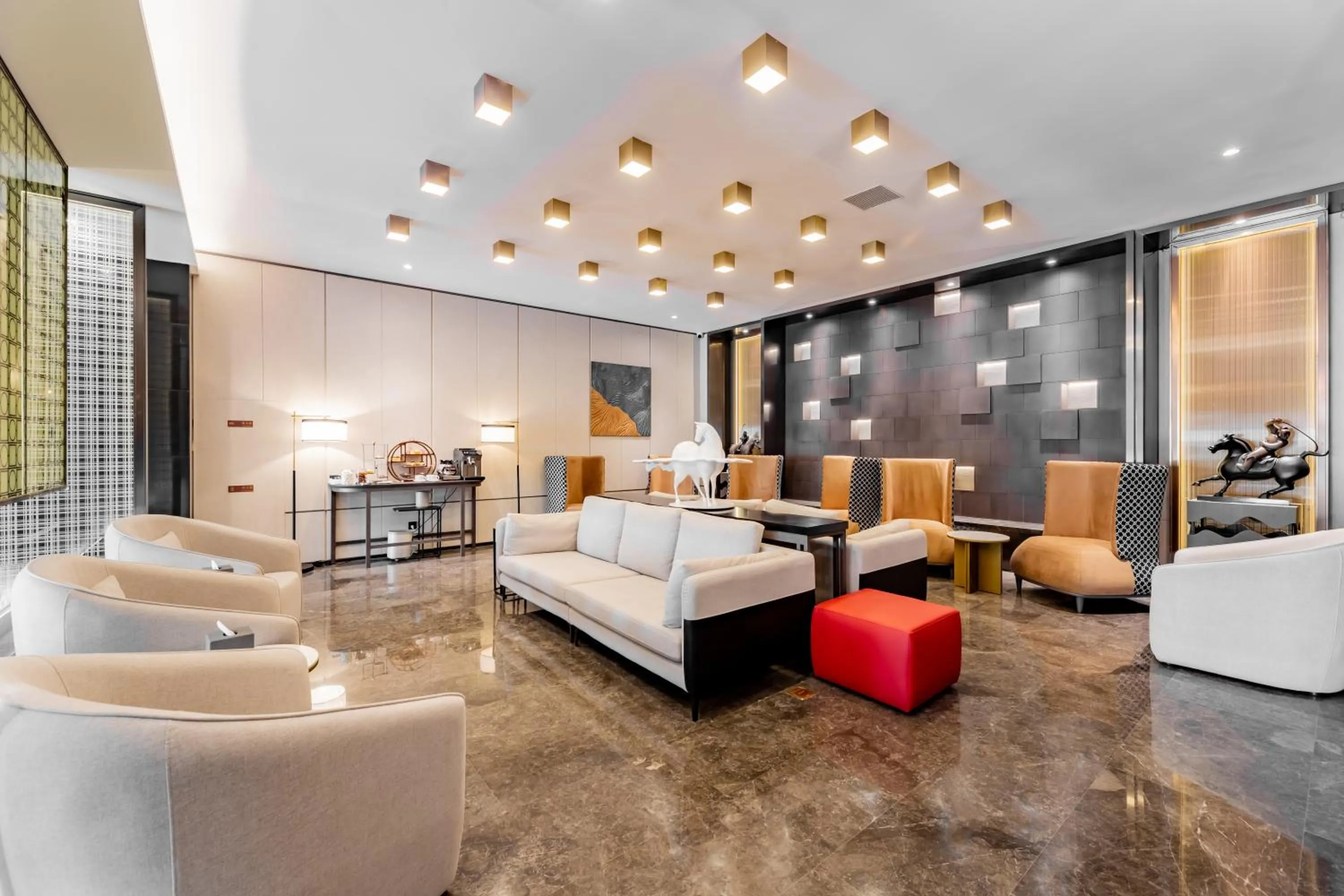 Property building, Bed in Ramada by Wyndham Bayannur