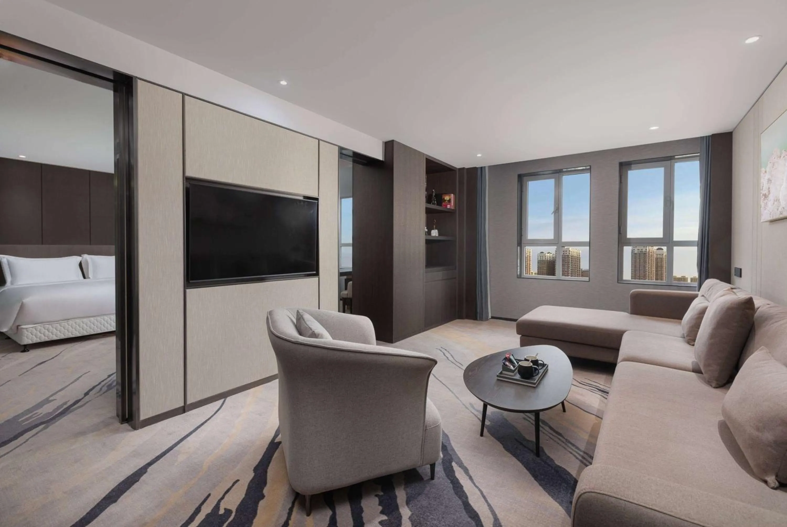 Photo of the whole room in Ramada by Wyndham Bayannur